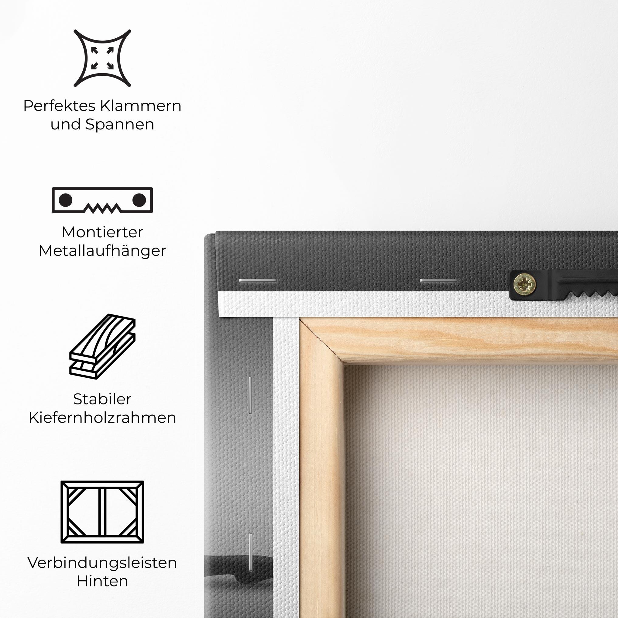 Leinwandbild 3d Black Female mockup 5