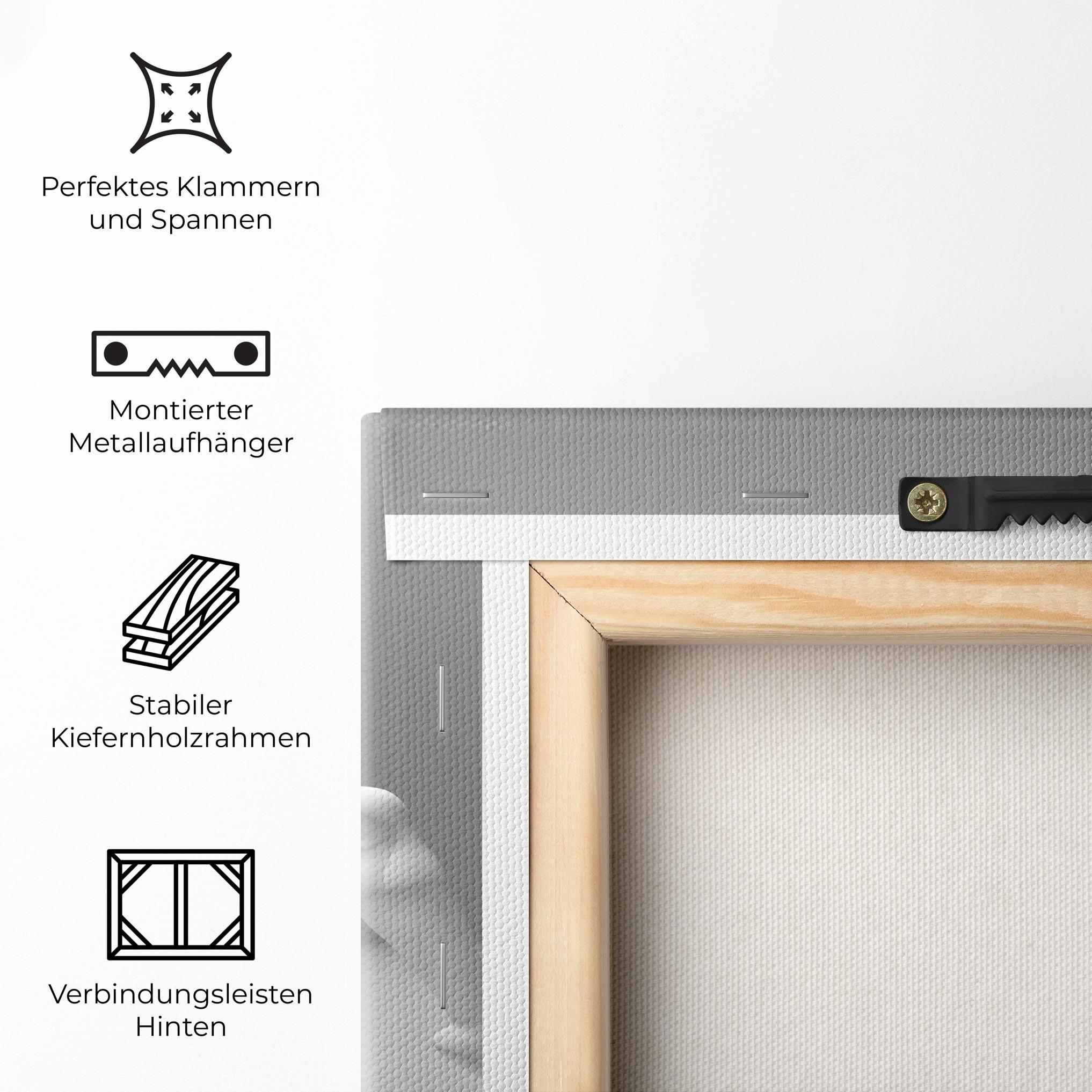 Leinwandbild 3d Gymnastic Pose mockup 5