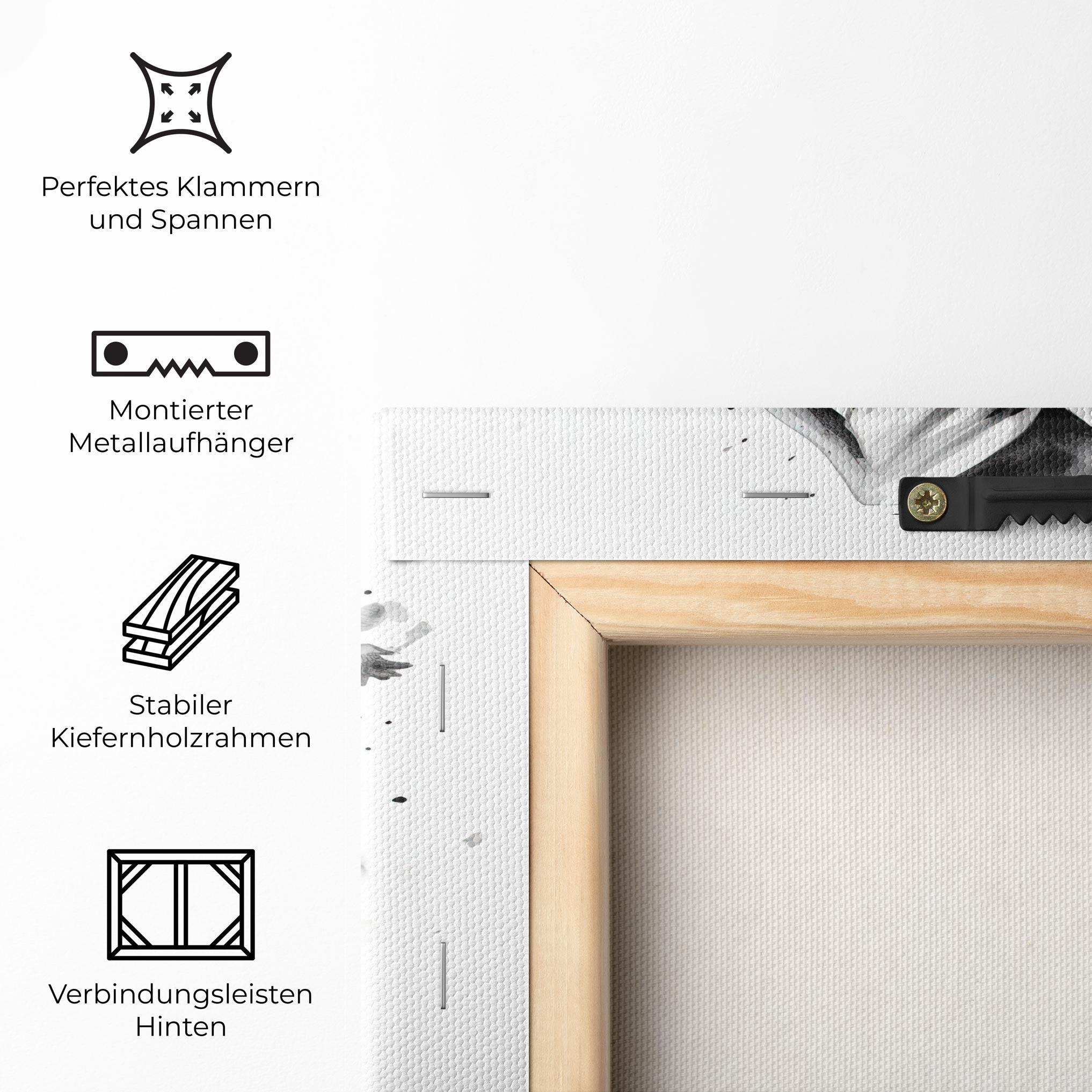 Leinwandbild Beautiful Dancing Woman mockup 5