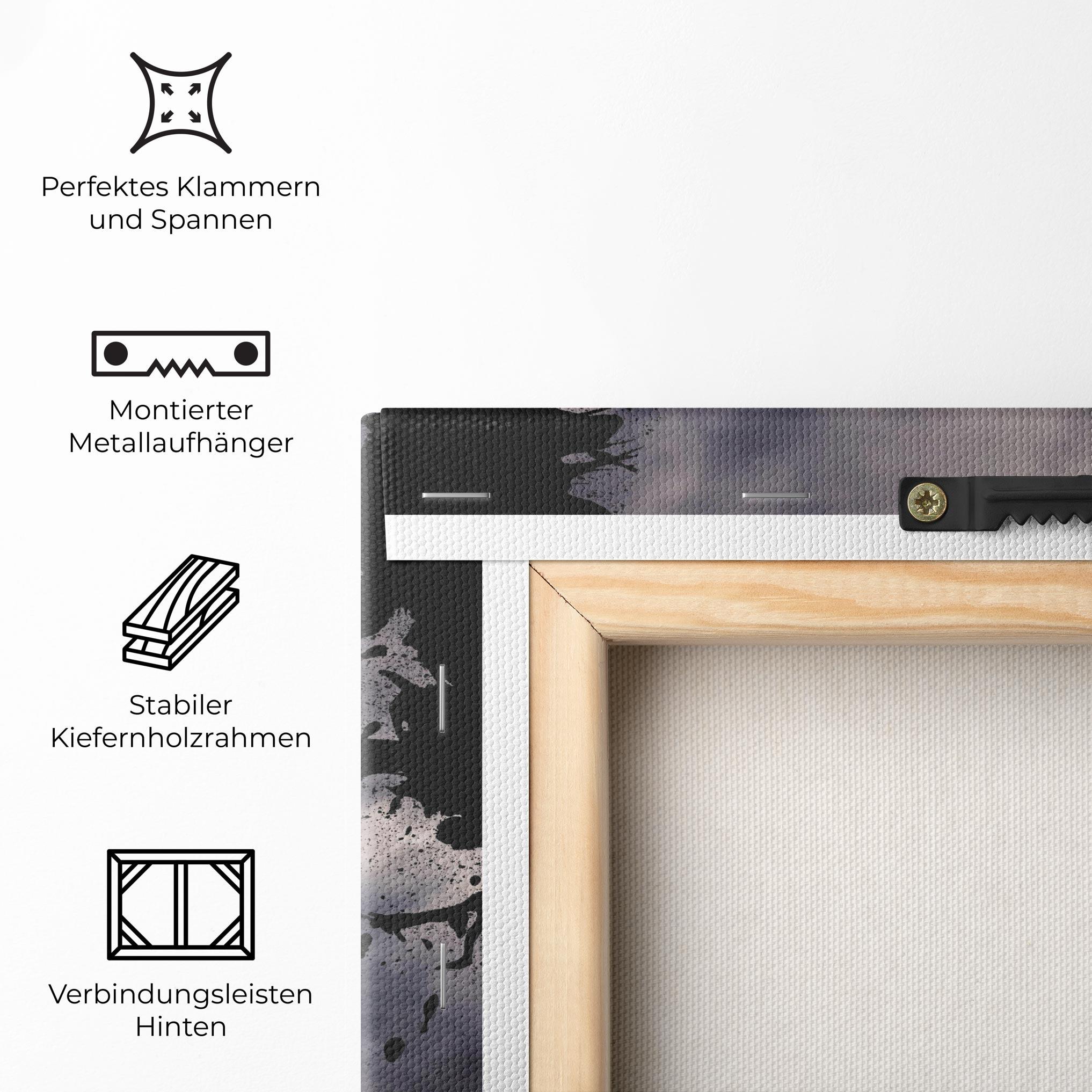 Leinwandbild Stormy Day mockup 5