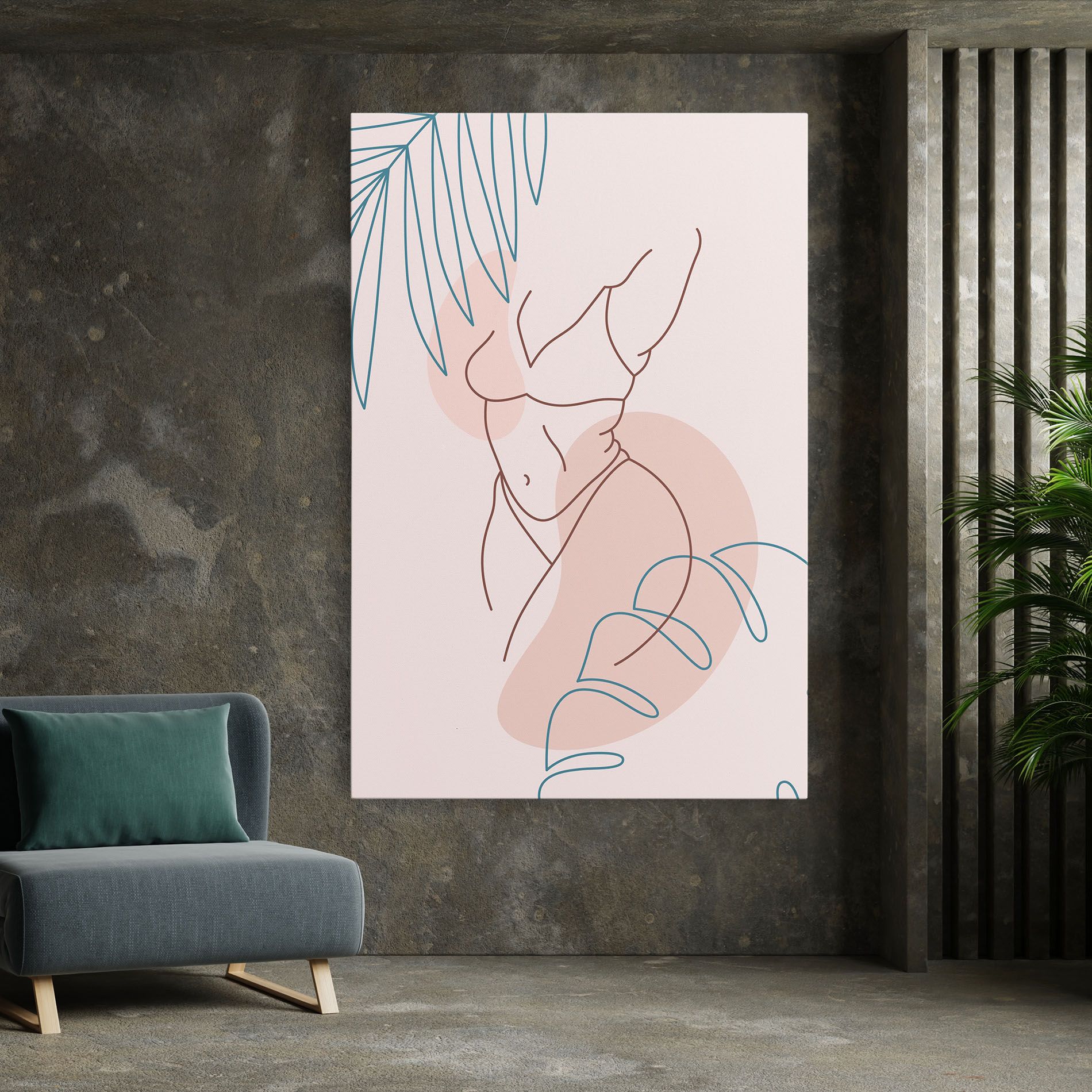 Body Line Leaf mockup 7