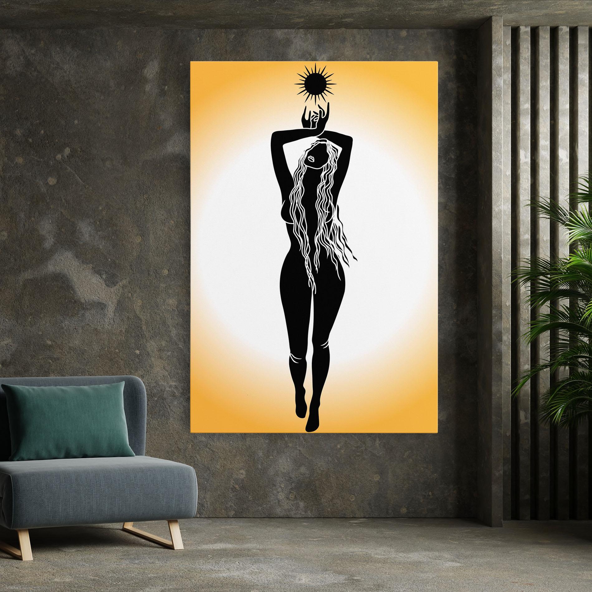 Leinwandbild Mistic Woman mockup 7