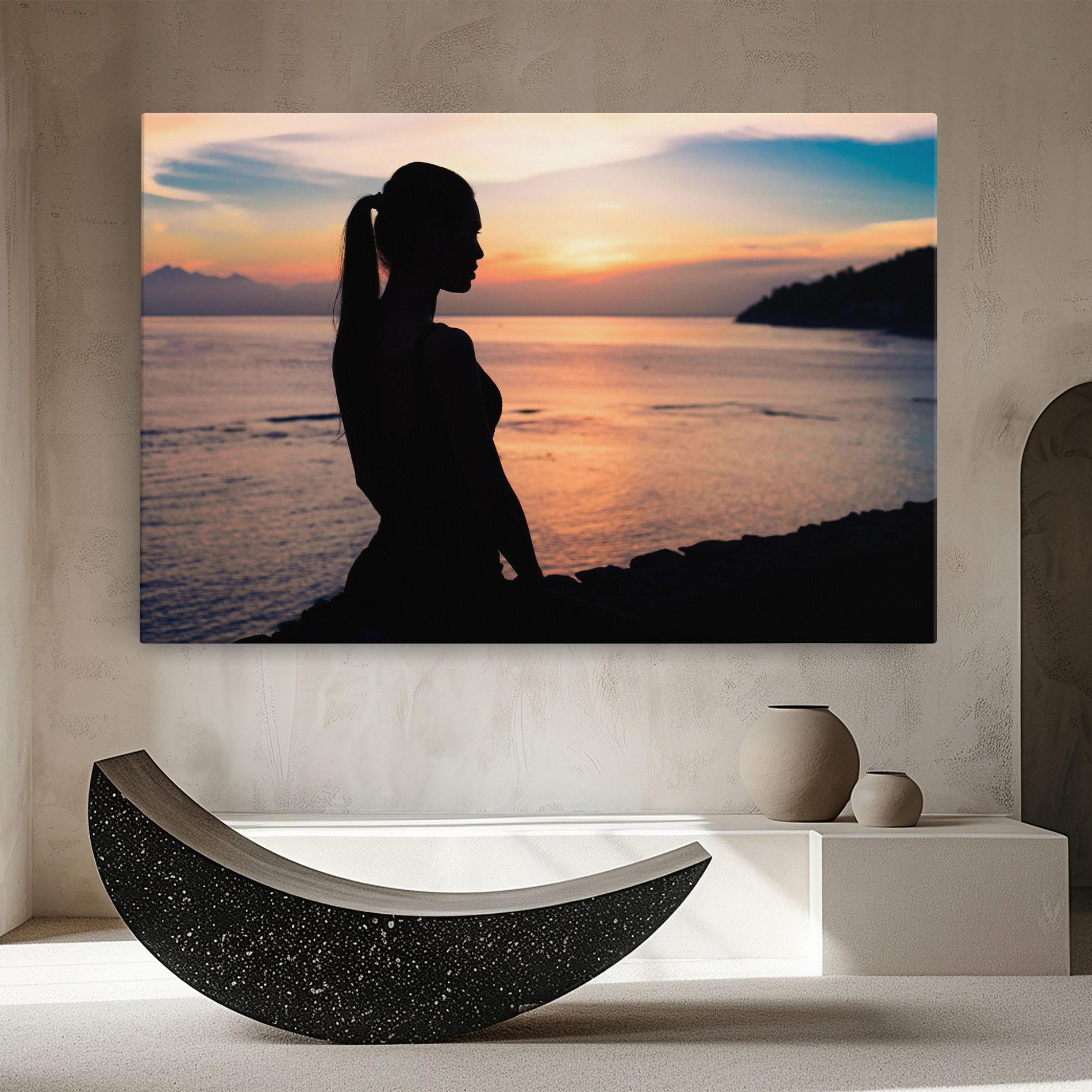 Leinwandbild Beach Pretty View mockup 8