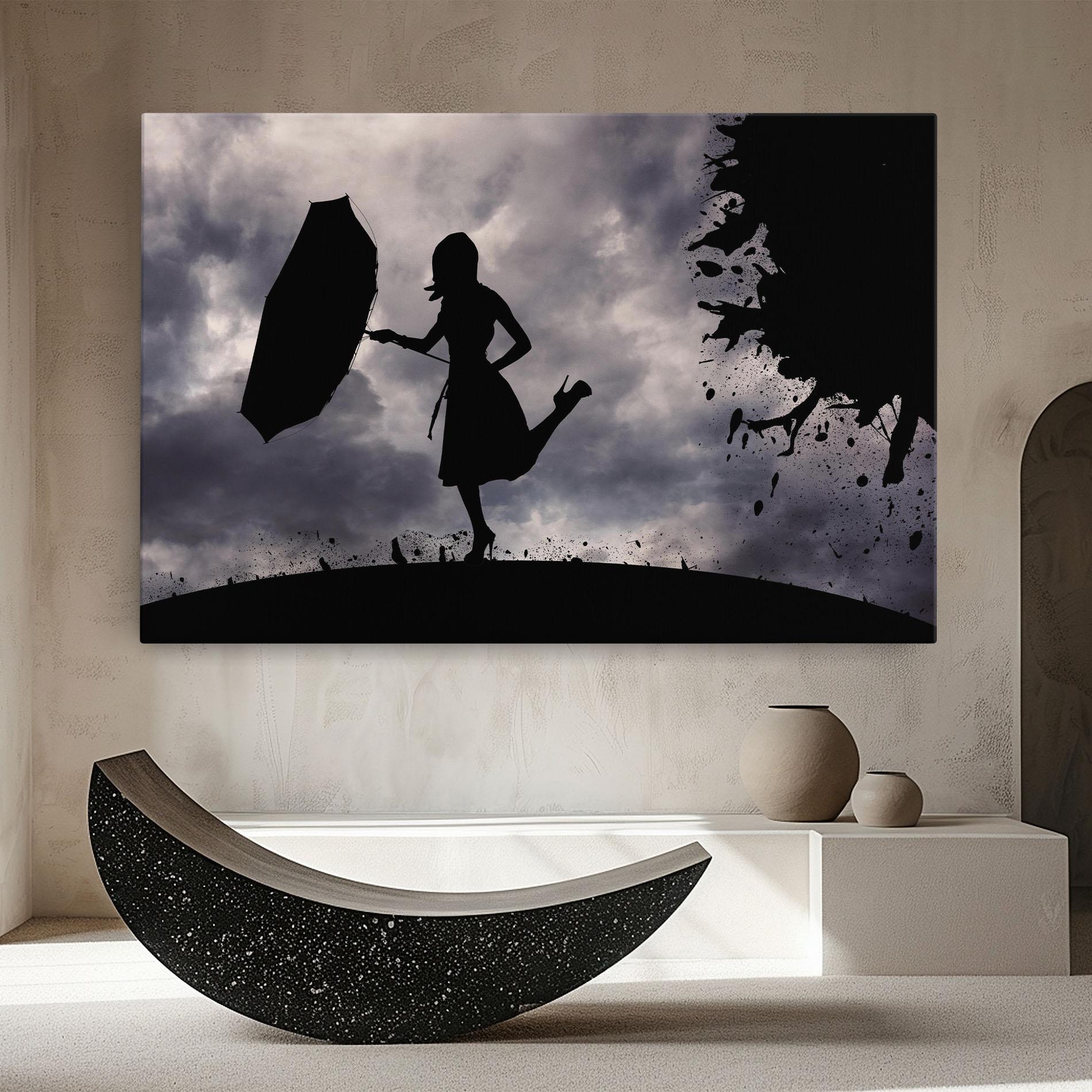 Leinwandbild Stormy Day mockup 8
