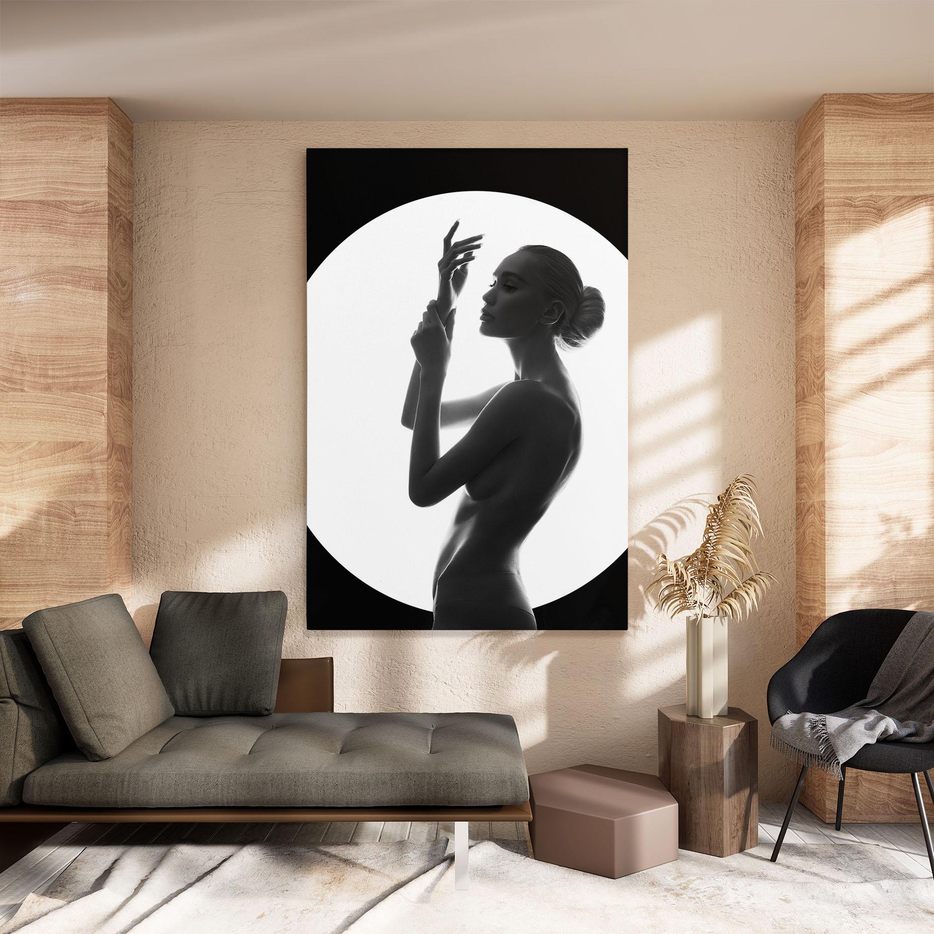 Leinwandbild Body Figure mockup 8