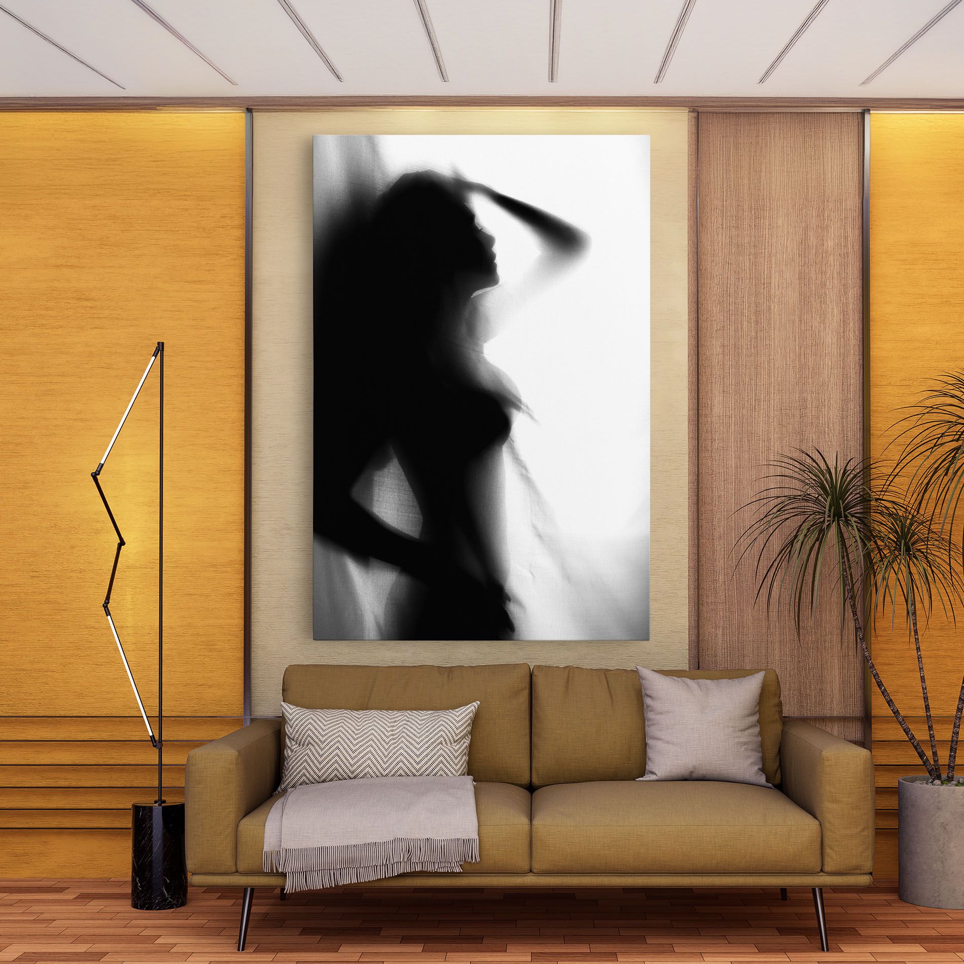 Blurred Girl mockup 9