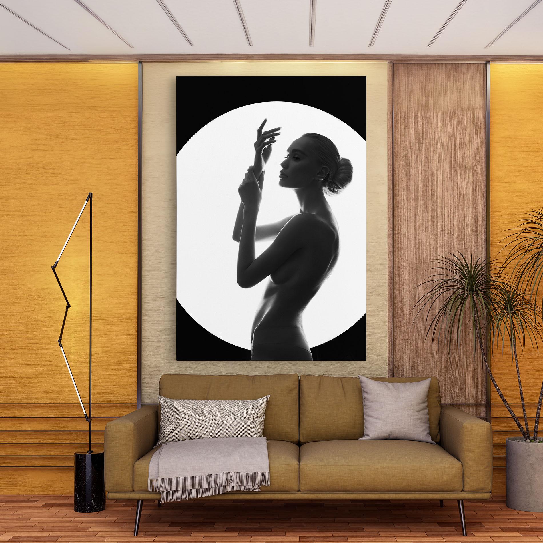 Leinwandbild Body Figure mockup 9