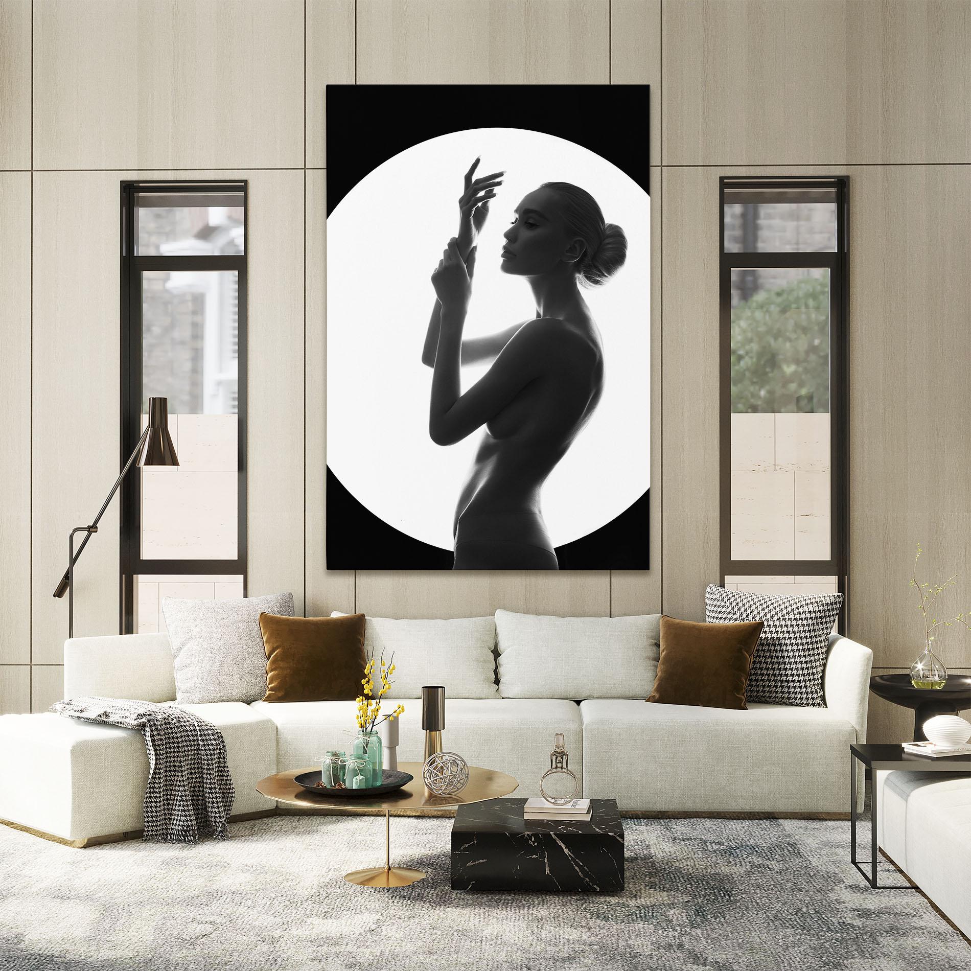 Leinwandbild Body Figure mockup 2