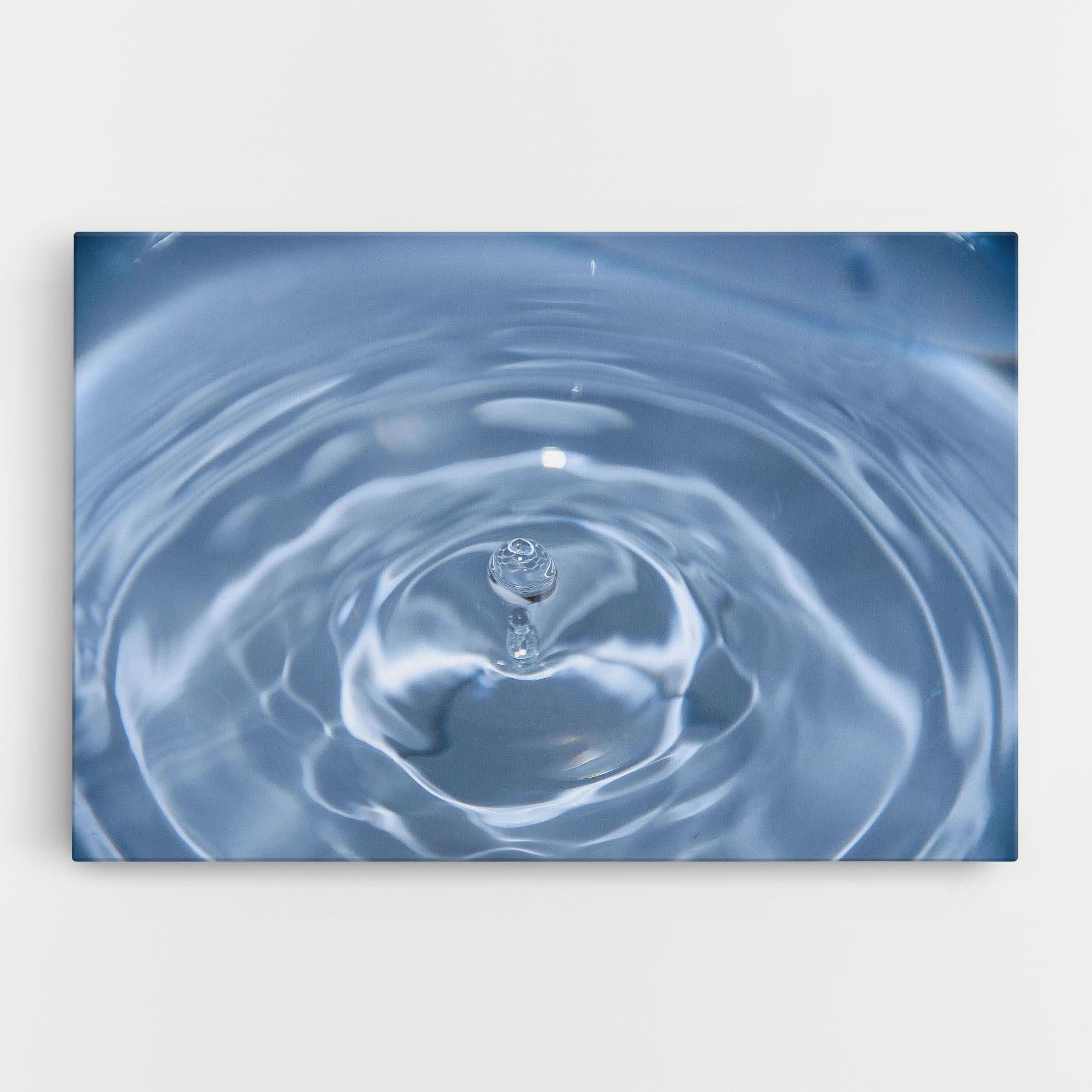 Leinwandbild Clean Water mockup 0