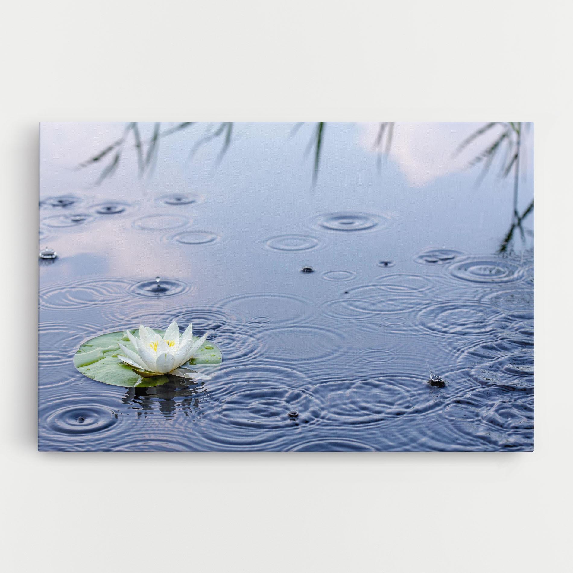 Leinwandbild Clear Lake Rain mockup 0