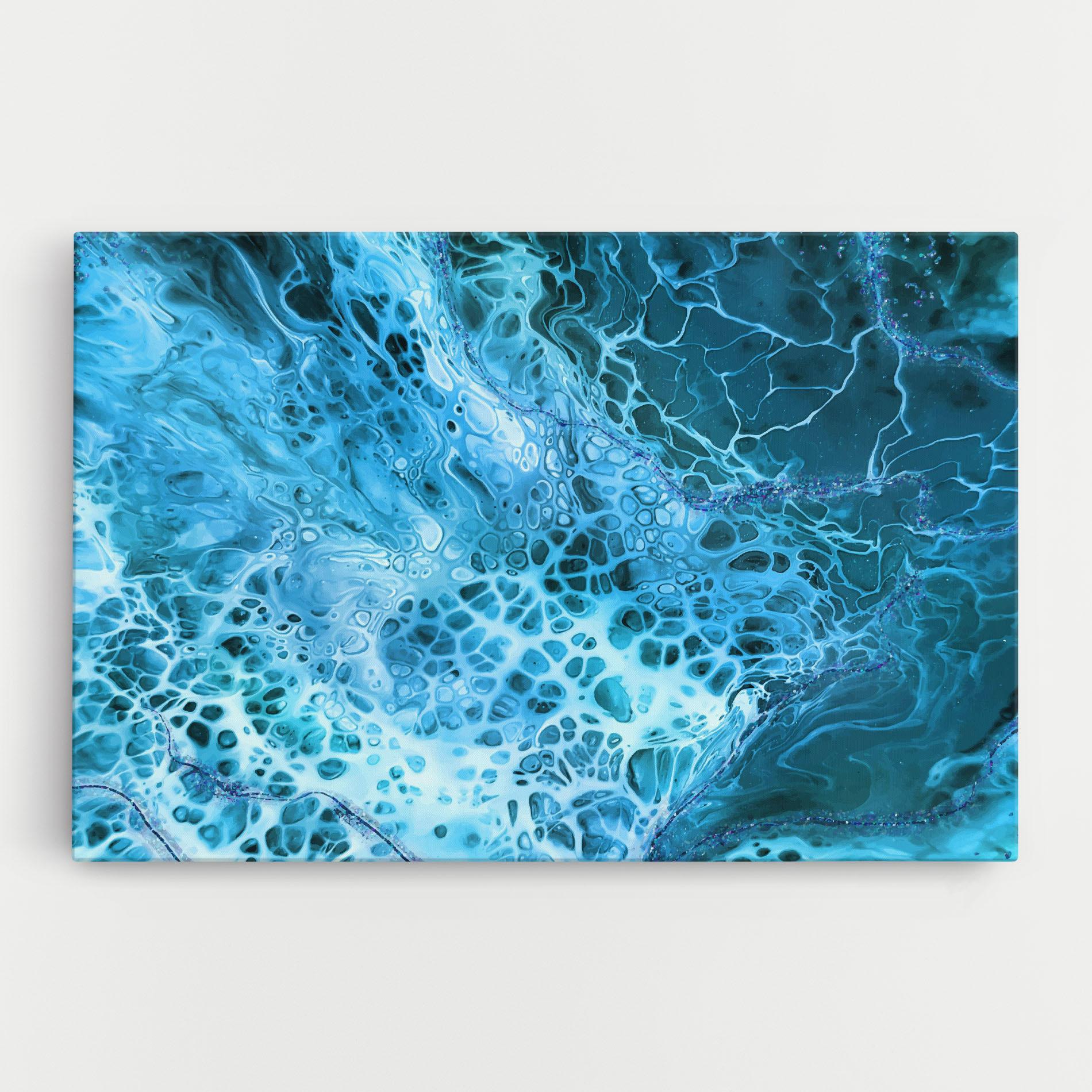 Leinwandbild Relax Wave mockup 0