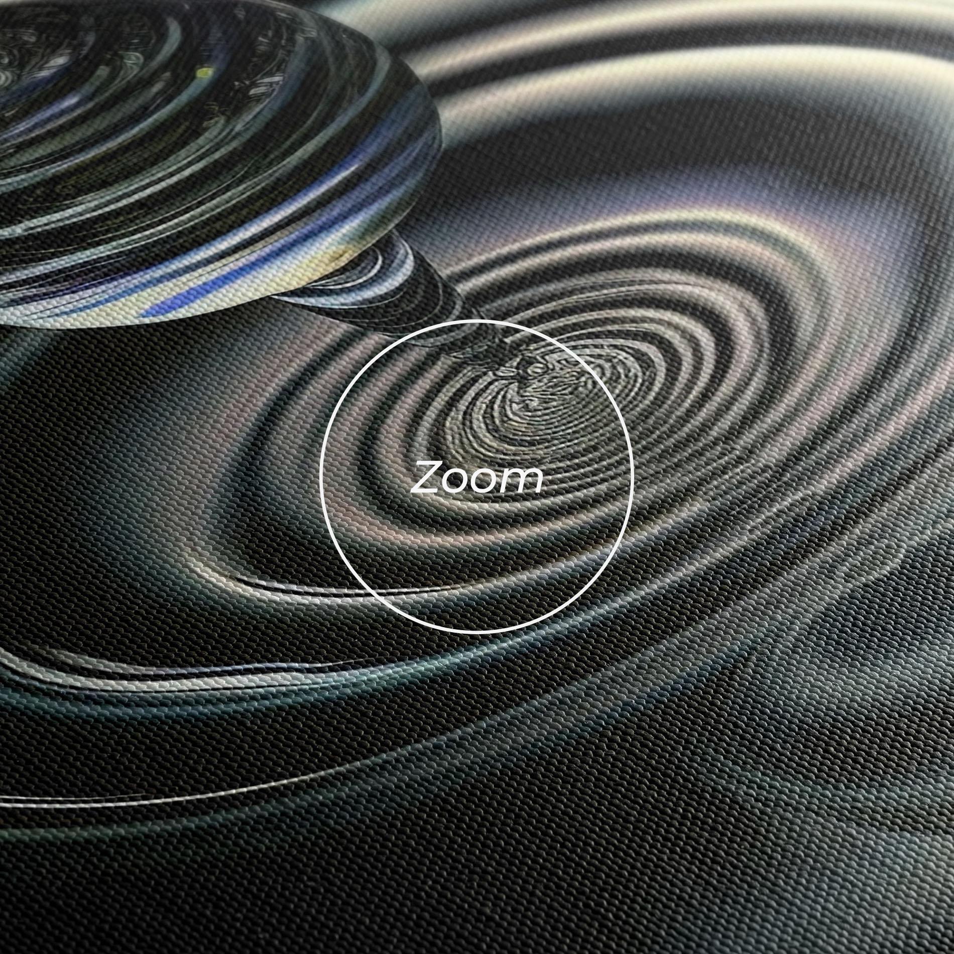 Leinwandbild Beautiful Water Drop mockup 3