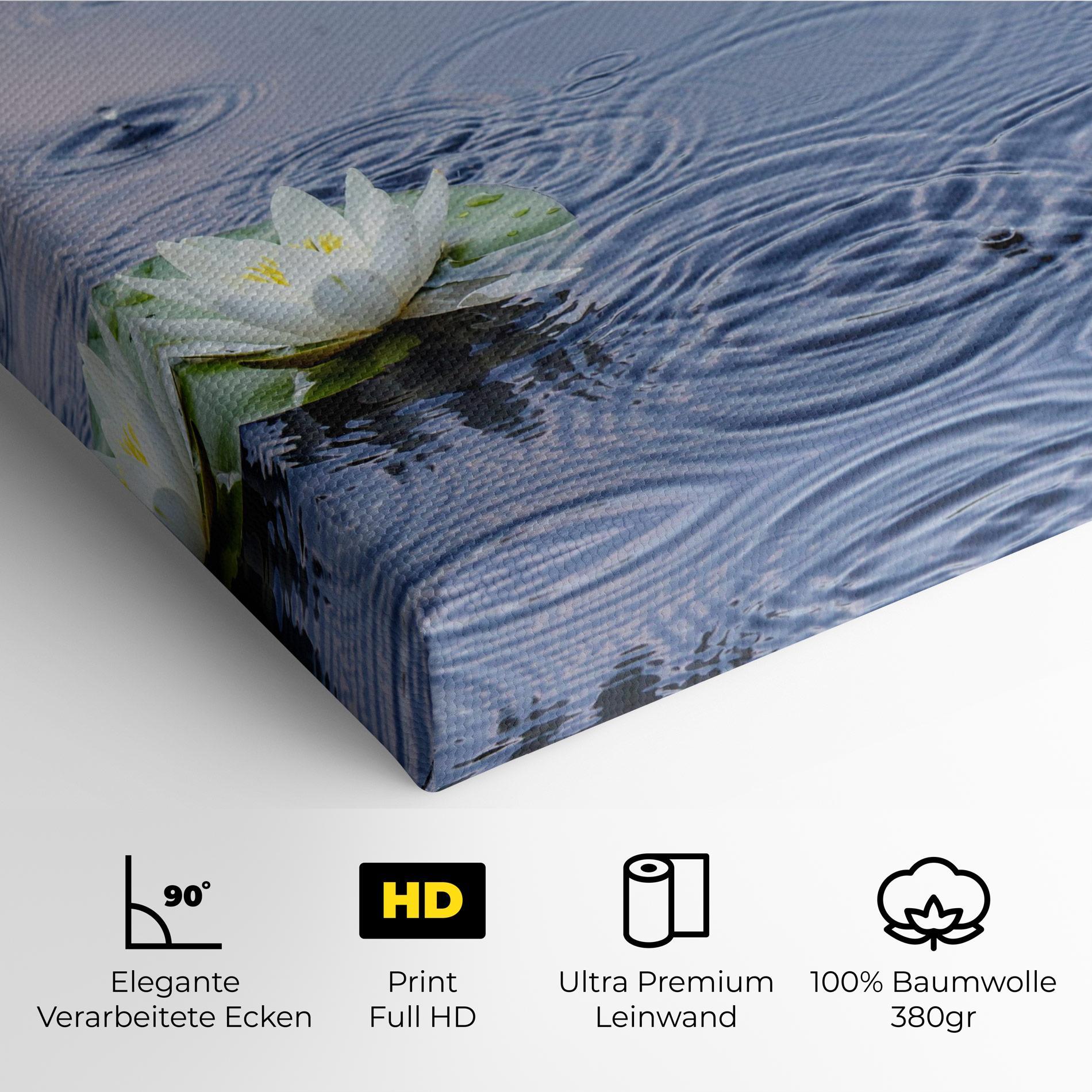 Leinwandbild Clear Lake Rain mockup 4