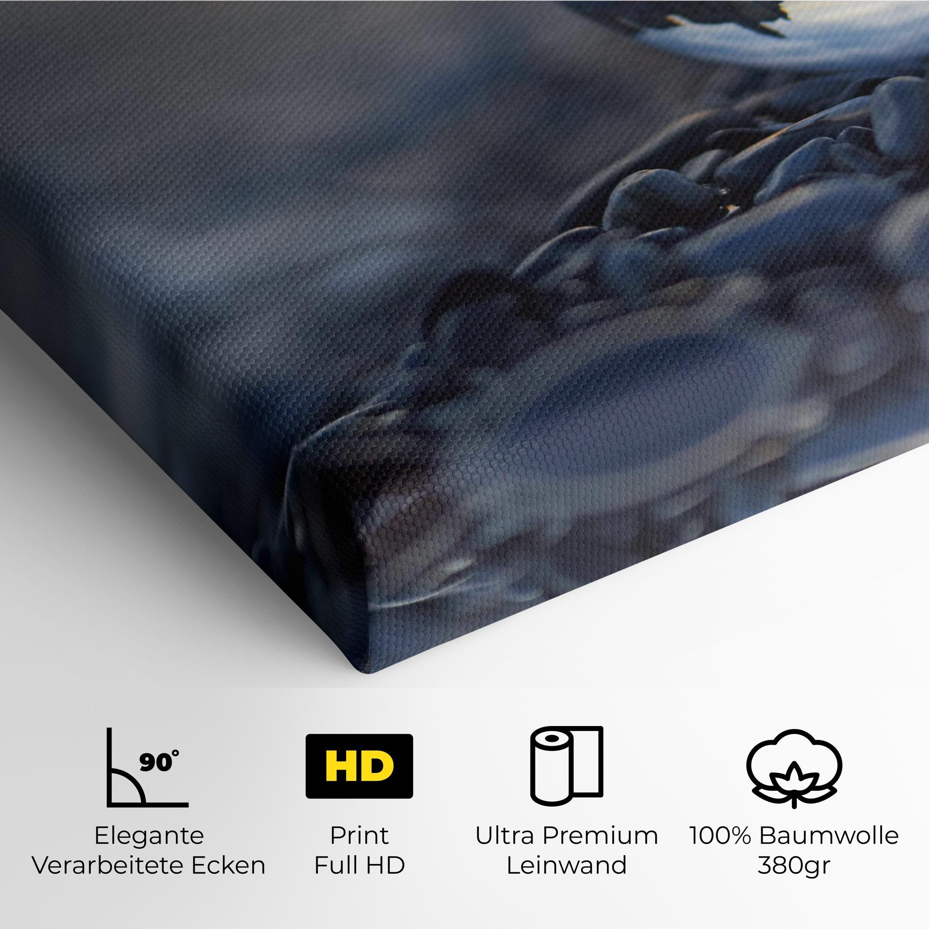 Leinwandbild Sunset Lensball mockup 4