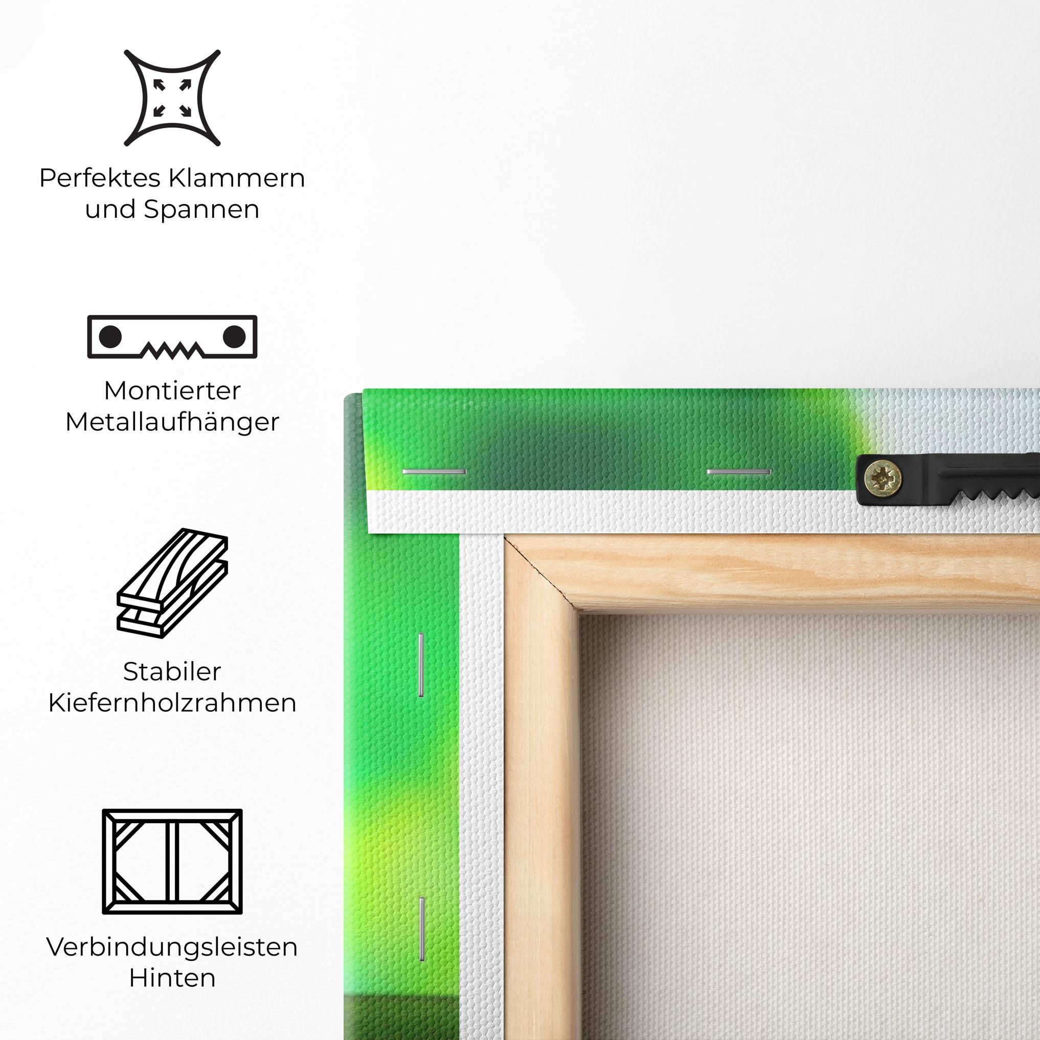 Leinwandbild Bamboo Fountain mockup 5