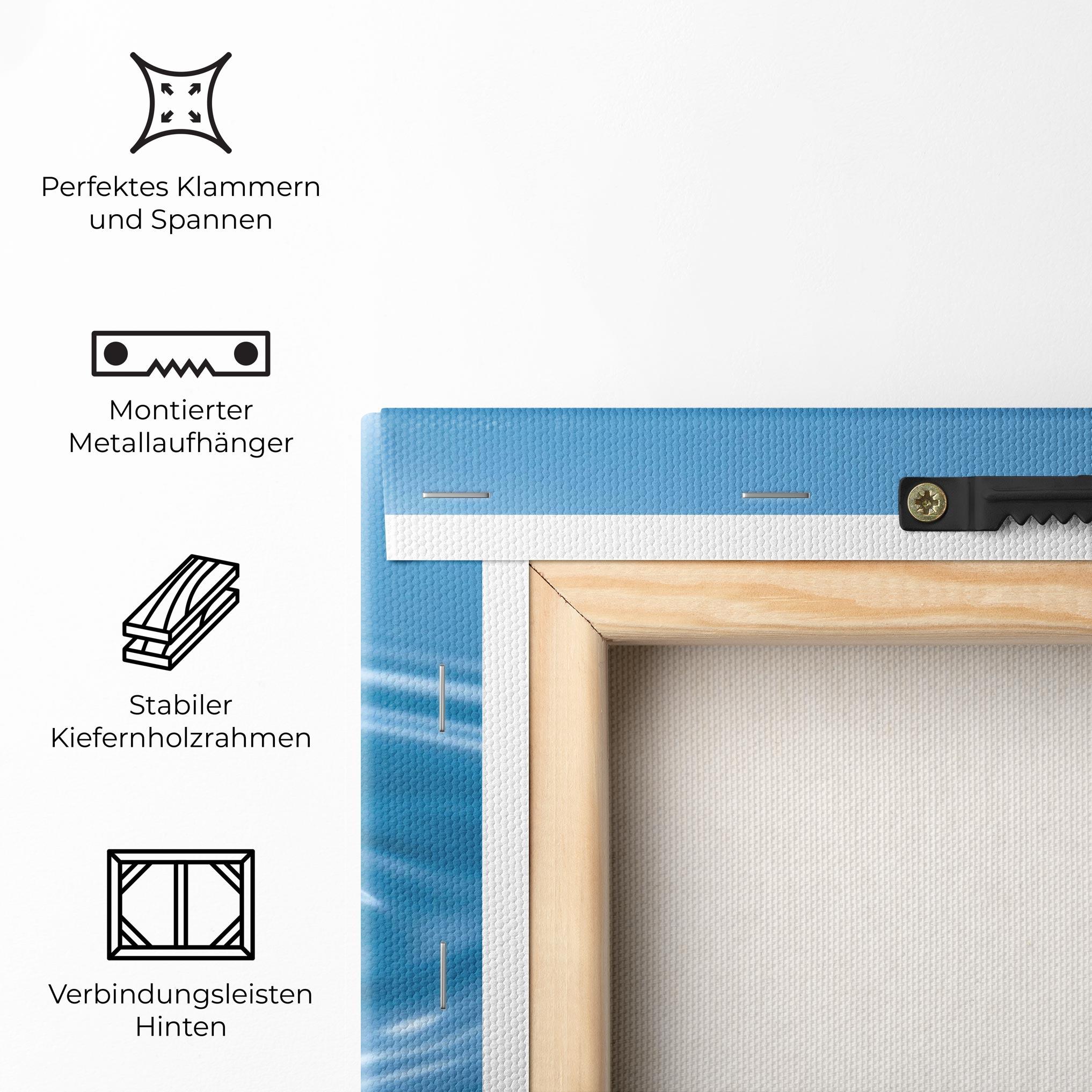 Leinwandbild Drop Close Up mockup 5