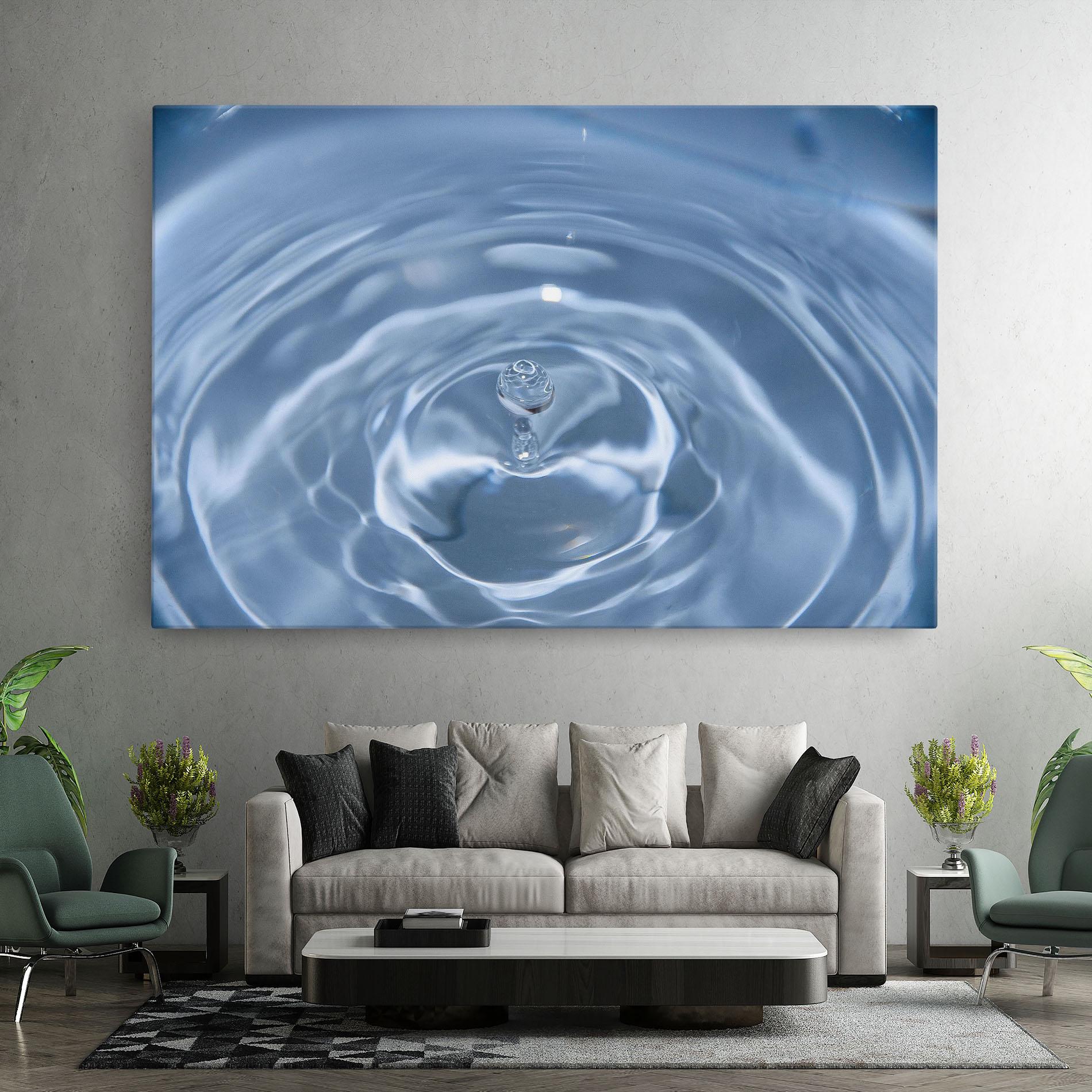 Leinwandbild Clean Water mockup 7