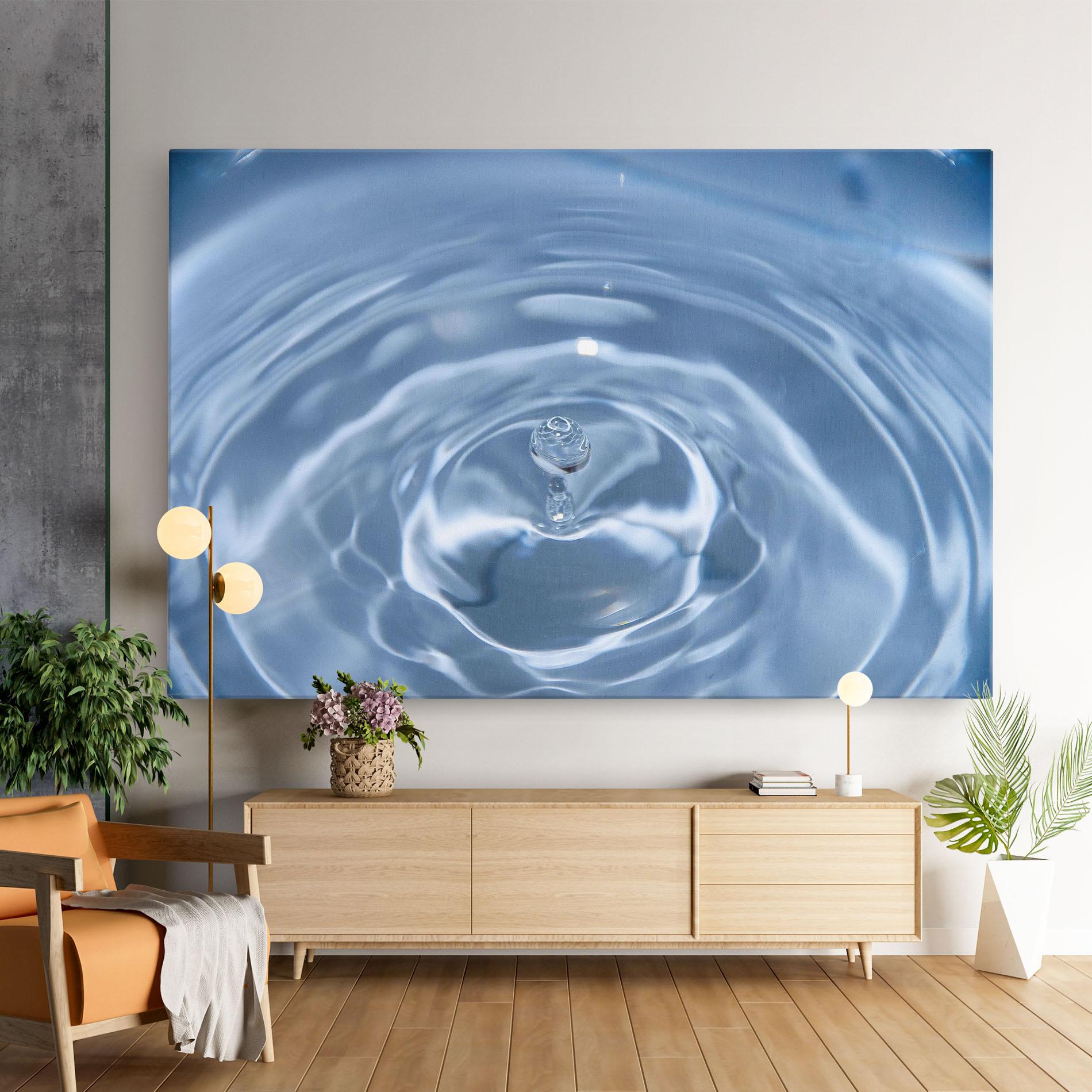 Leinwandbild Clean Water mockup 9