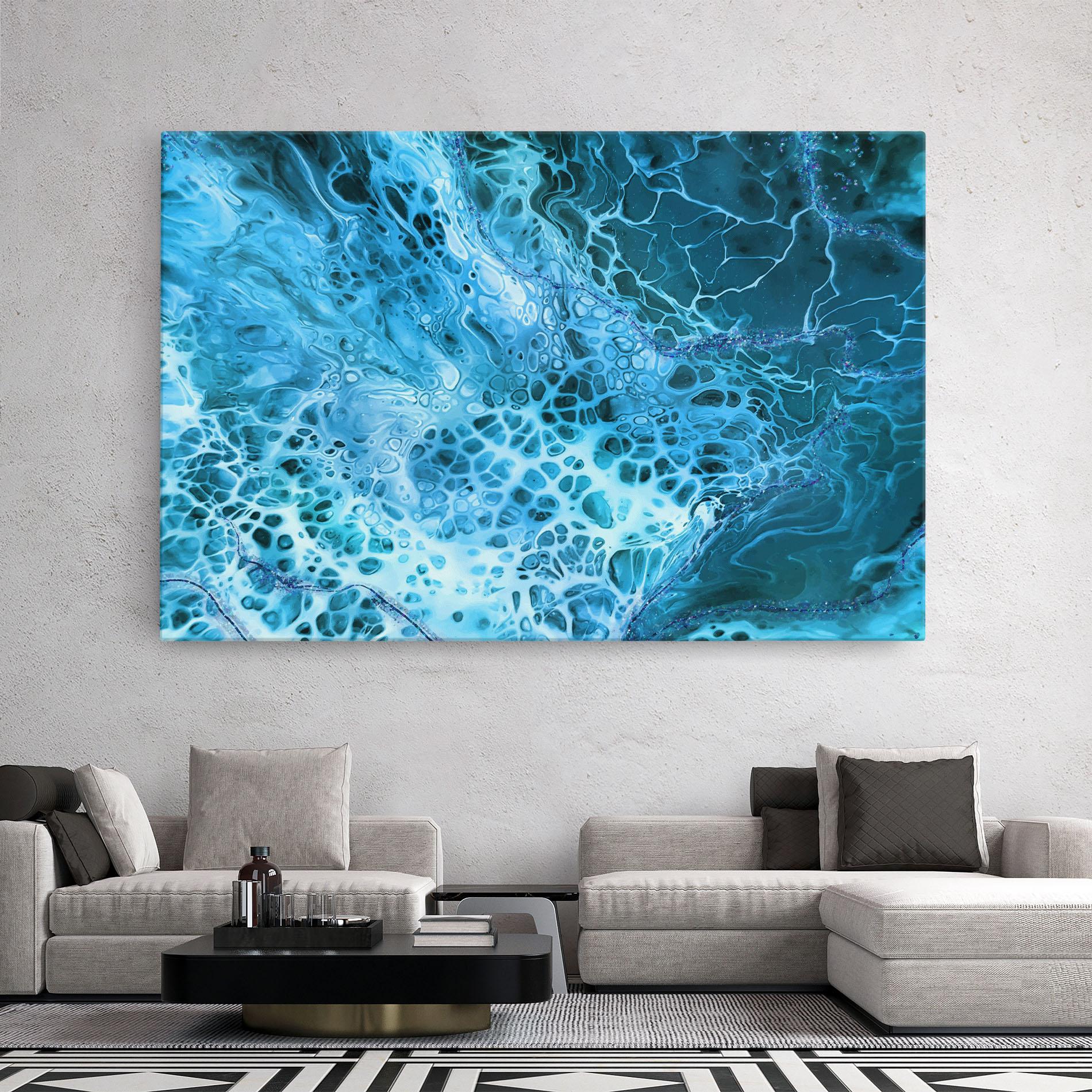 Leinwandbild Relax Wave mockup 2