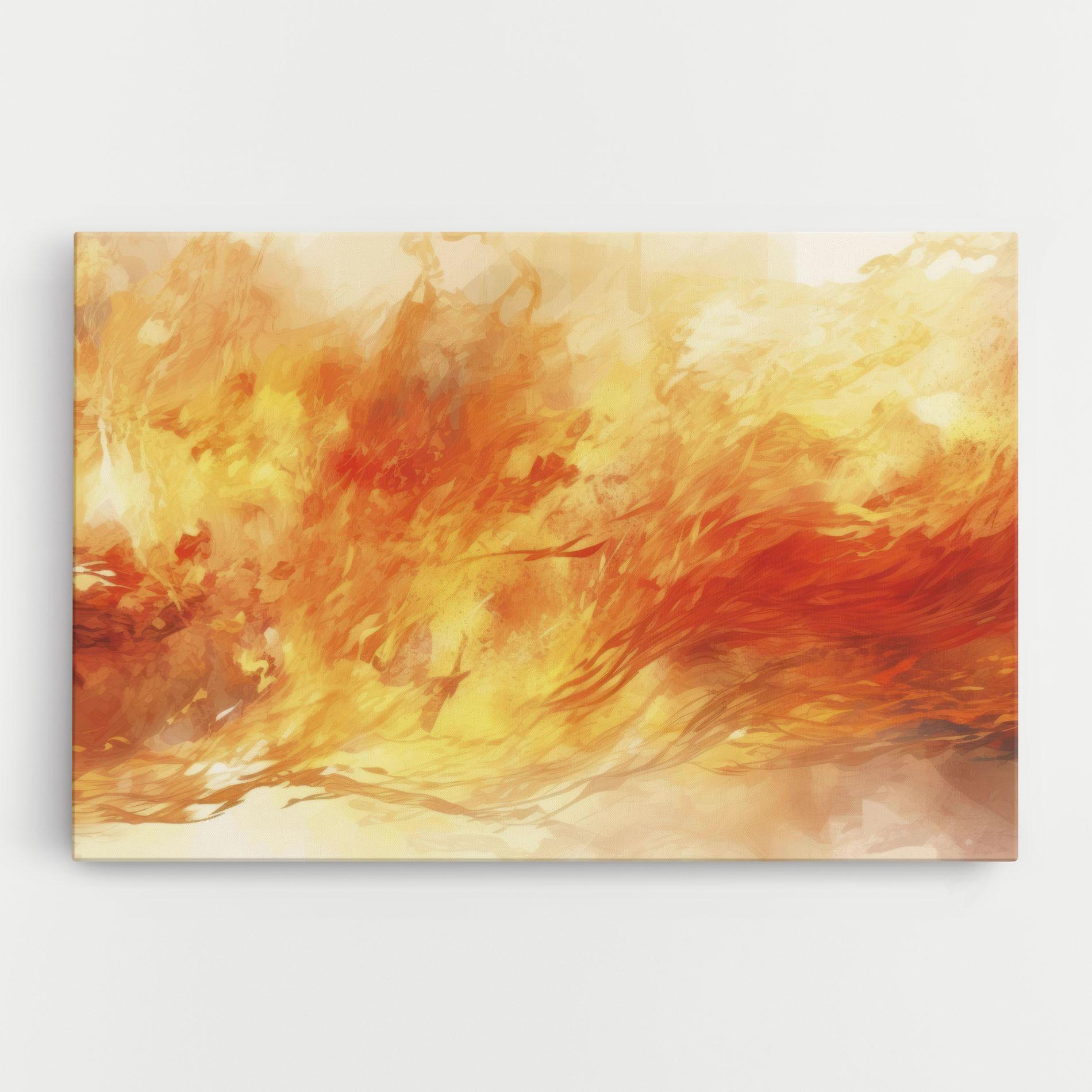 Leinwandbild Burning Sparkle mockup 0