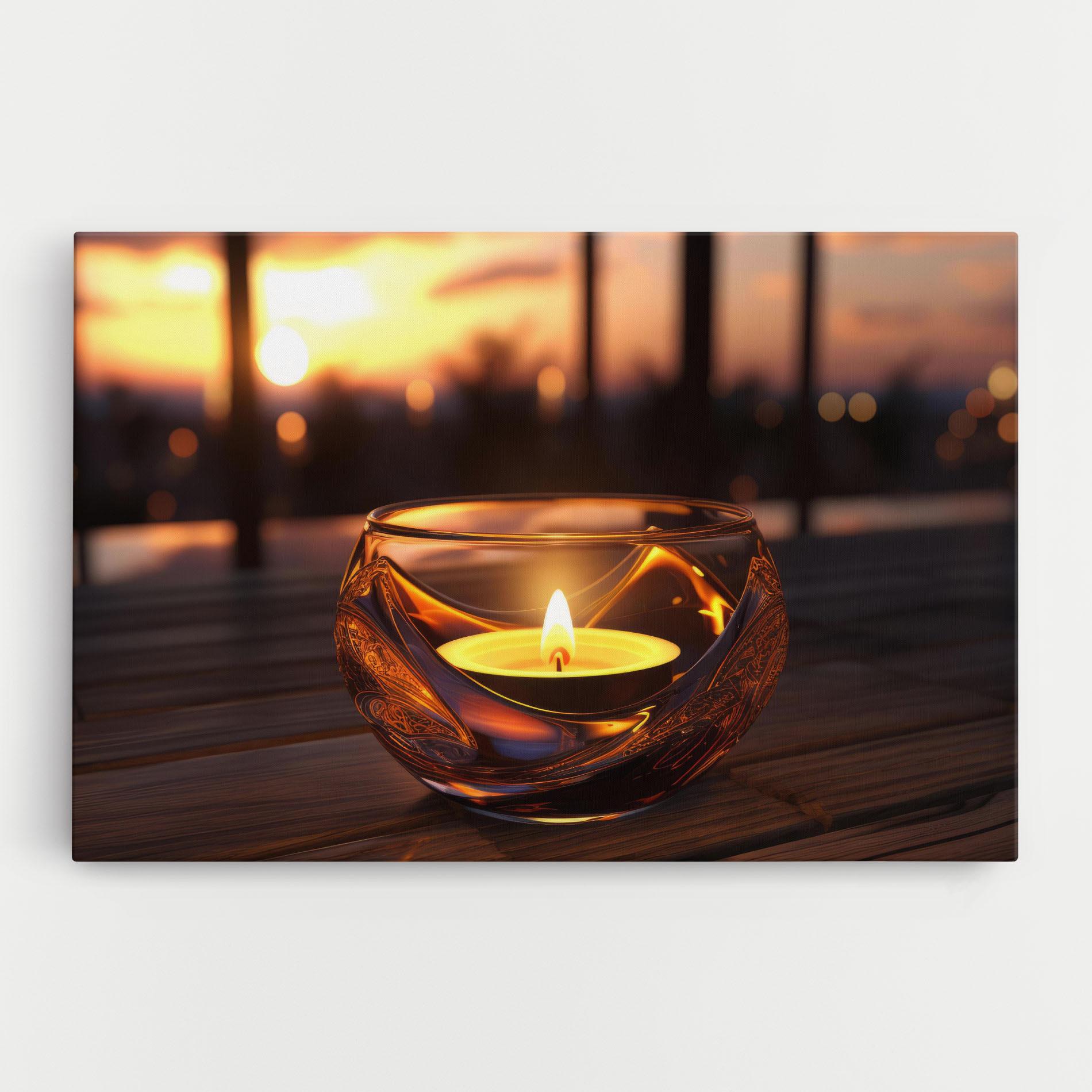 Leinwandbild Fire Bowl mockup 0