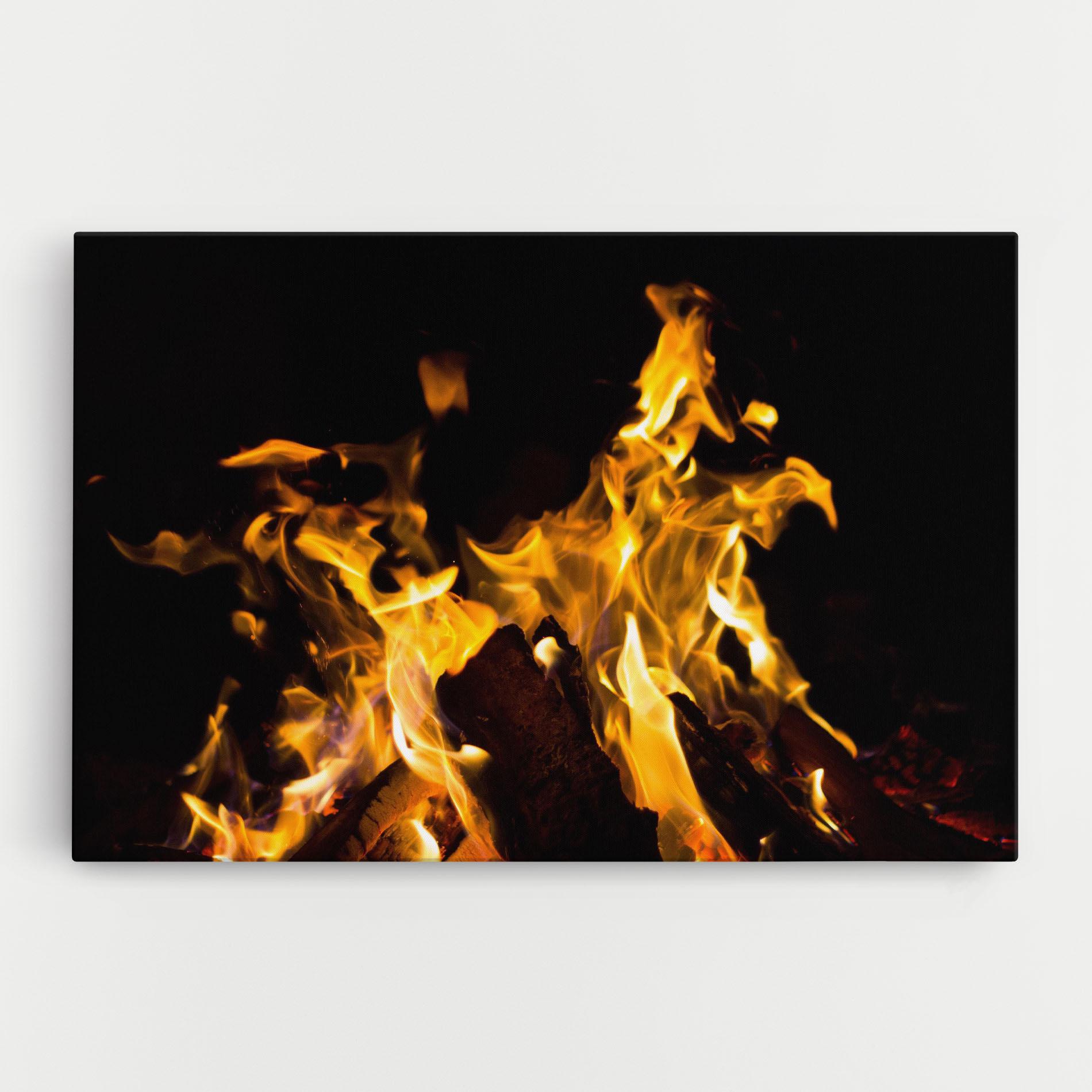 Leinwandbild Fire Dance mockup 0