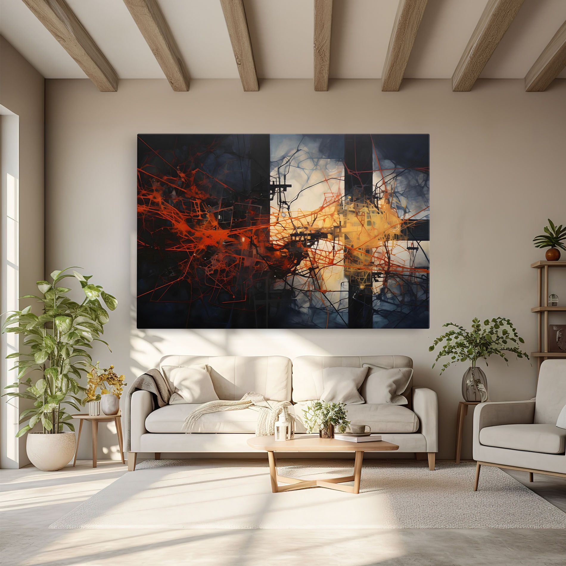 Abstract Fire Style mockup 6