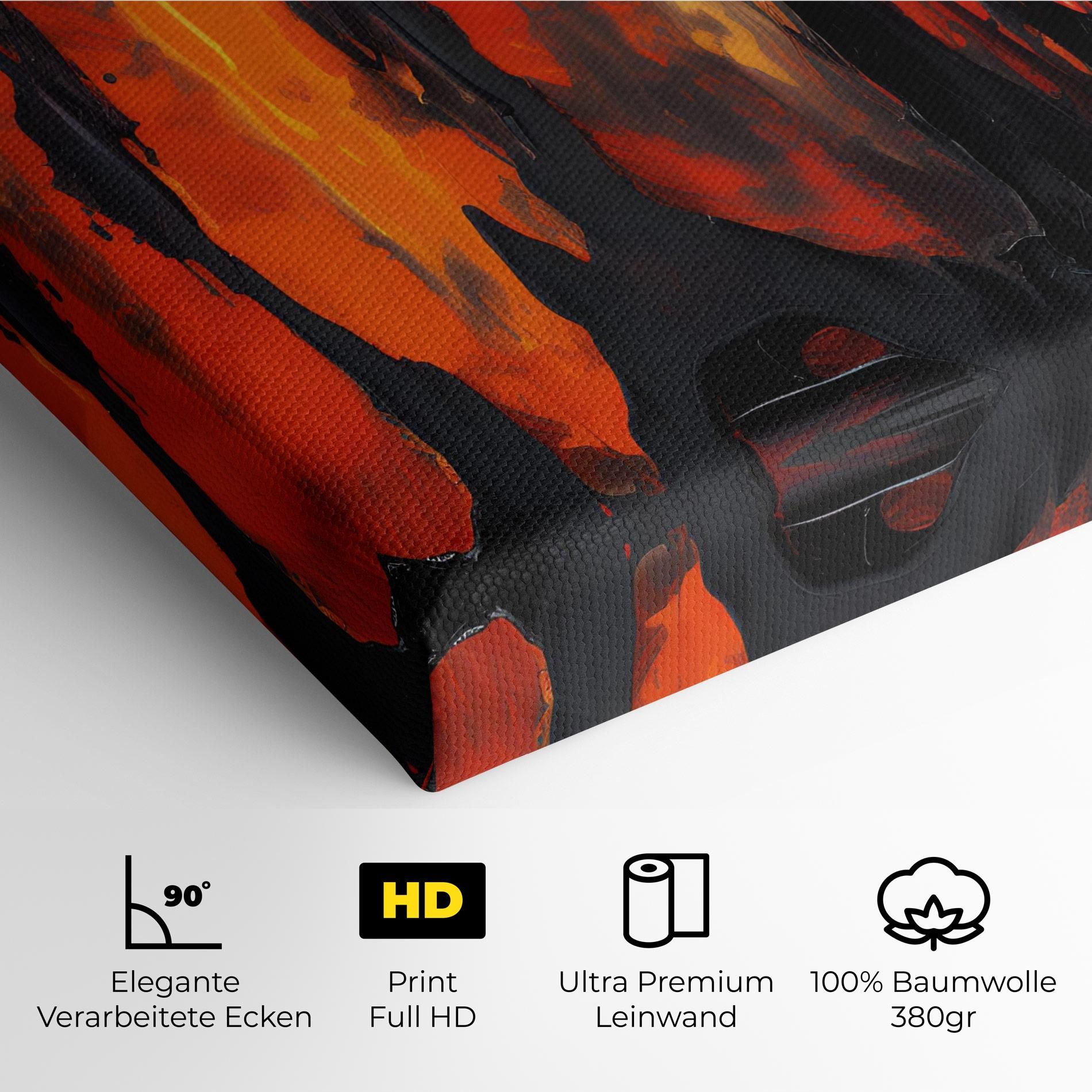 Abstract Fire Art mockup 4