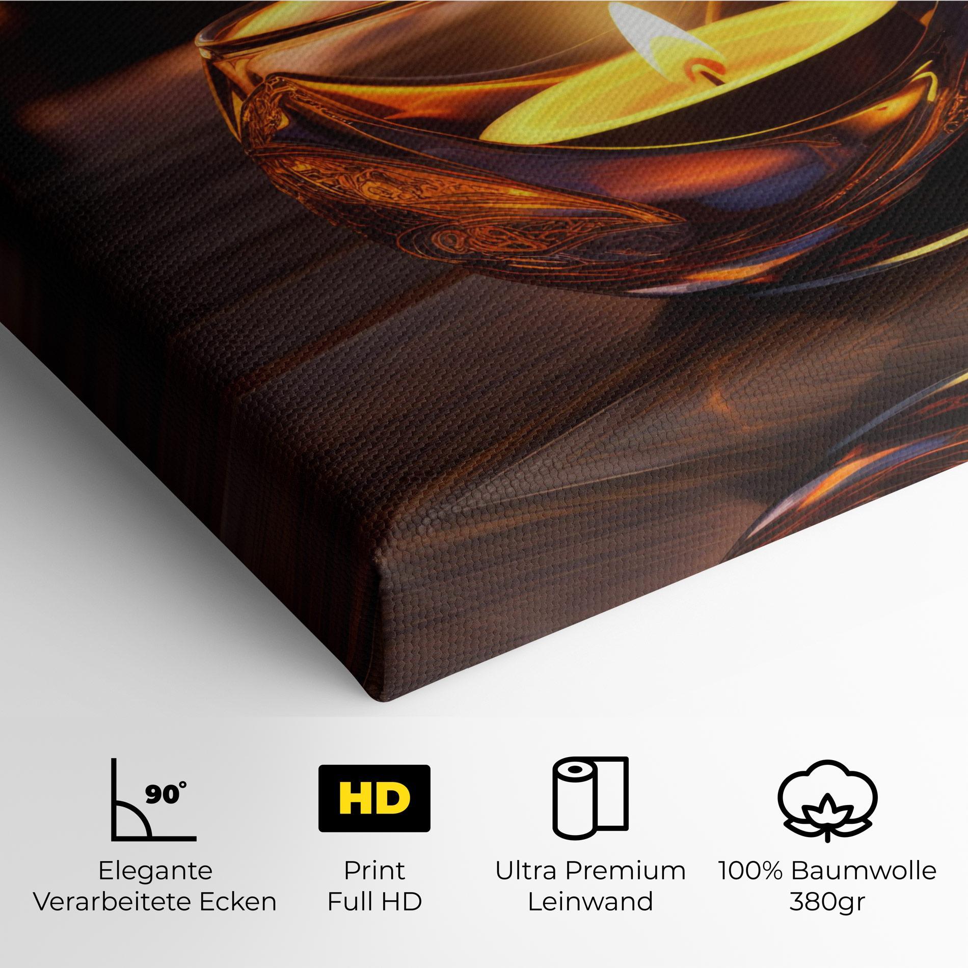 Leinwandbild Fire Bowl mockup 4