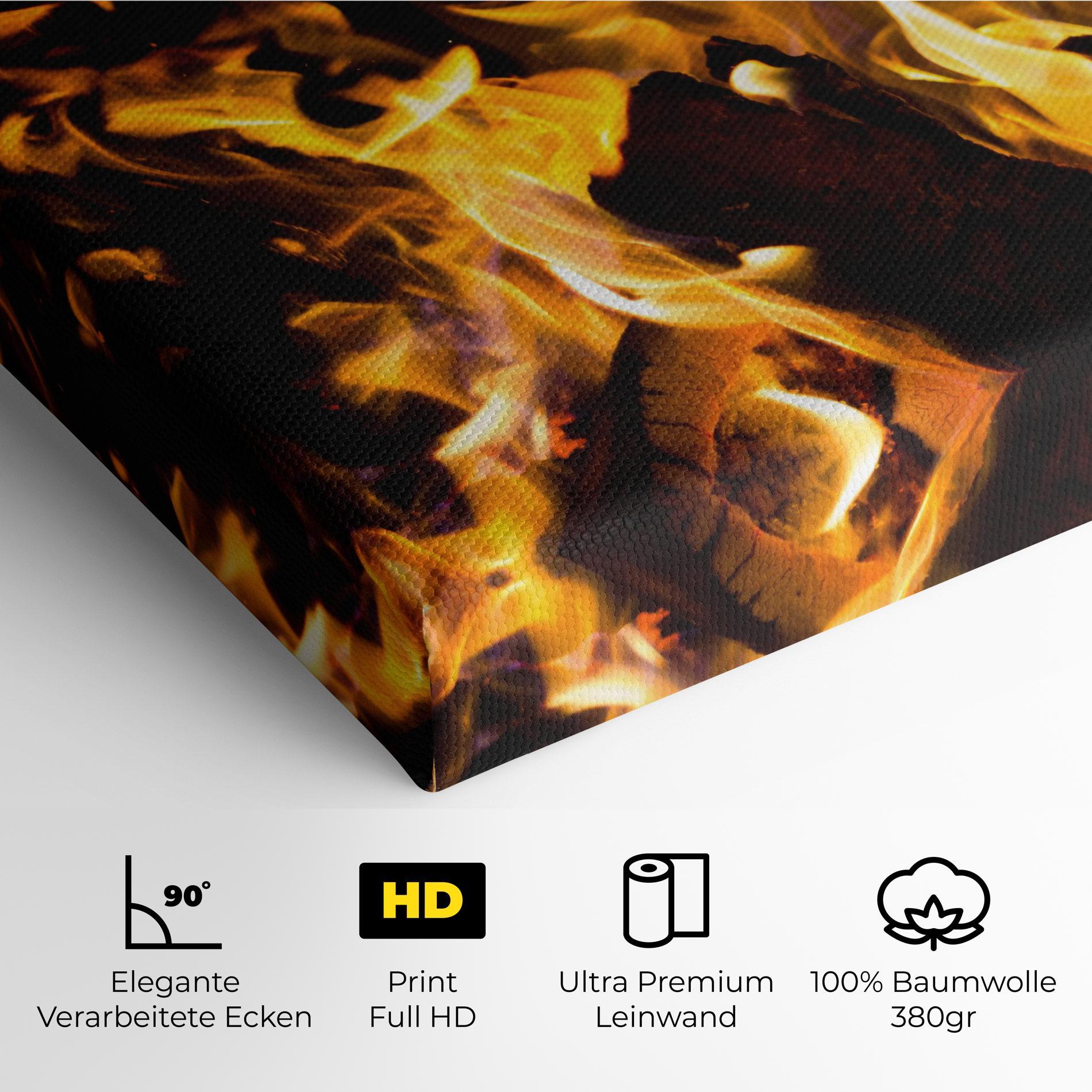 Leinwandbild Fire Dance mockup 4