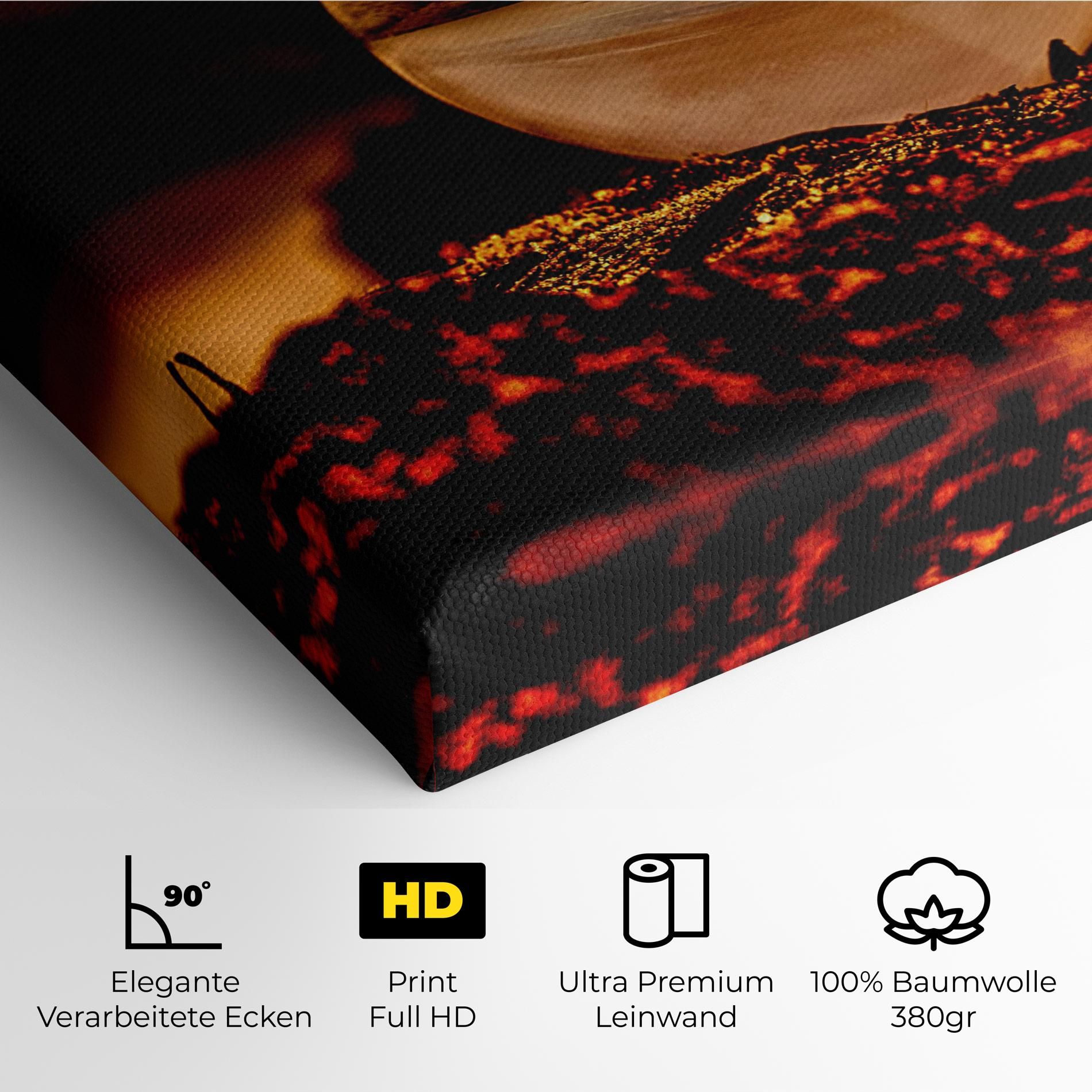 Fire Glass Ball mockup 4