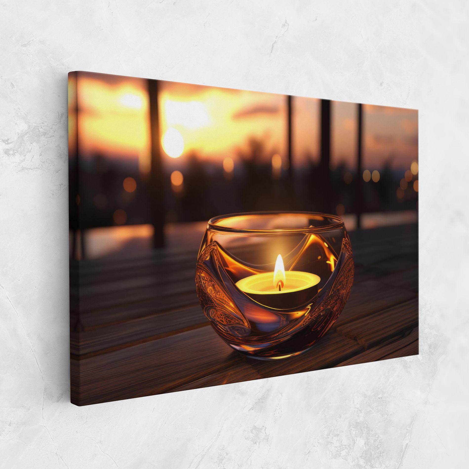 Leinwandbild Fire Bowl mockup 1