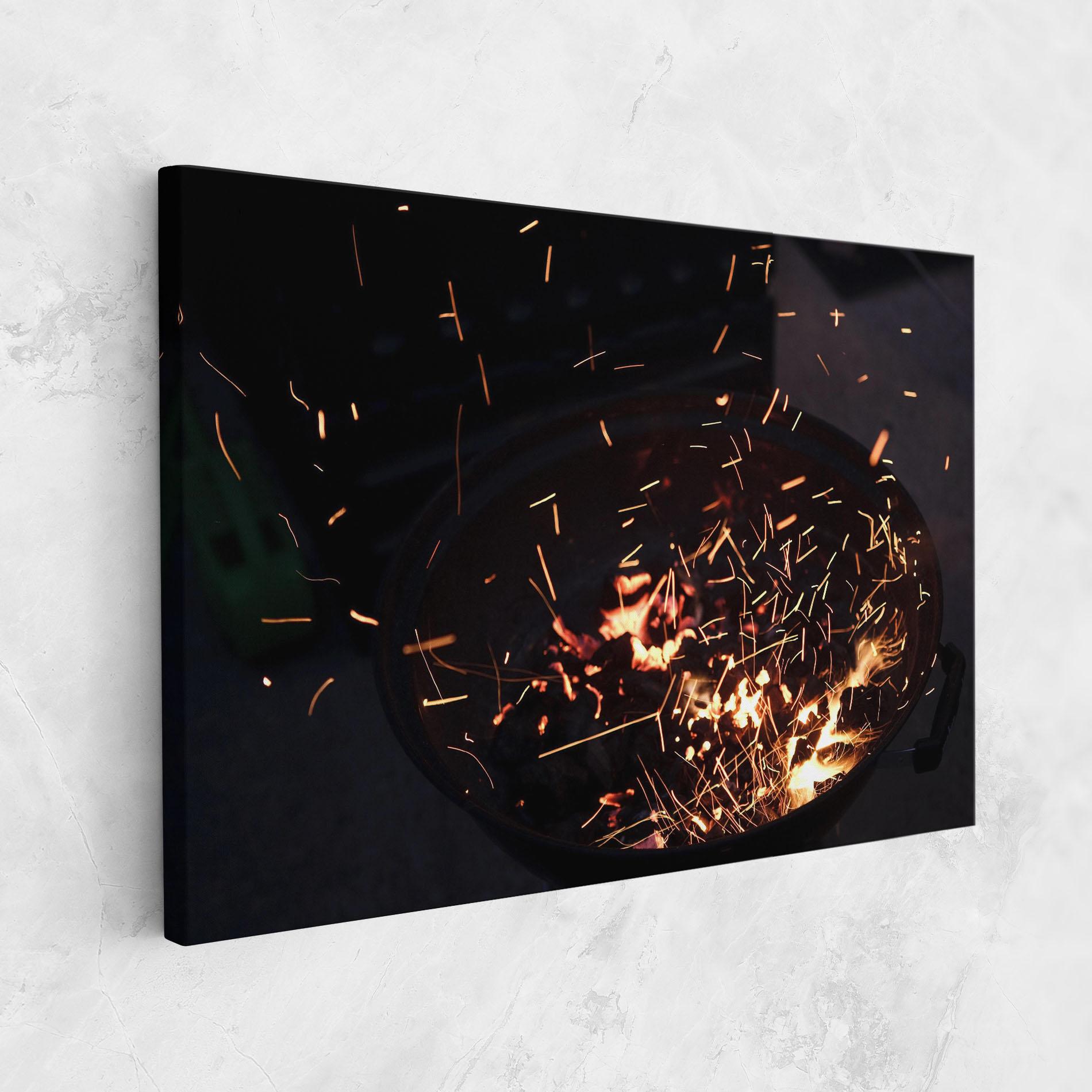 Leinwandbild Fire Little Lights mockup 1
