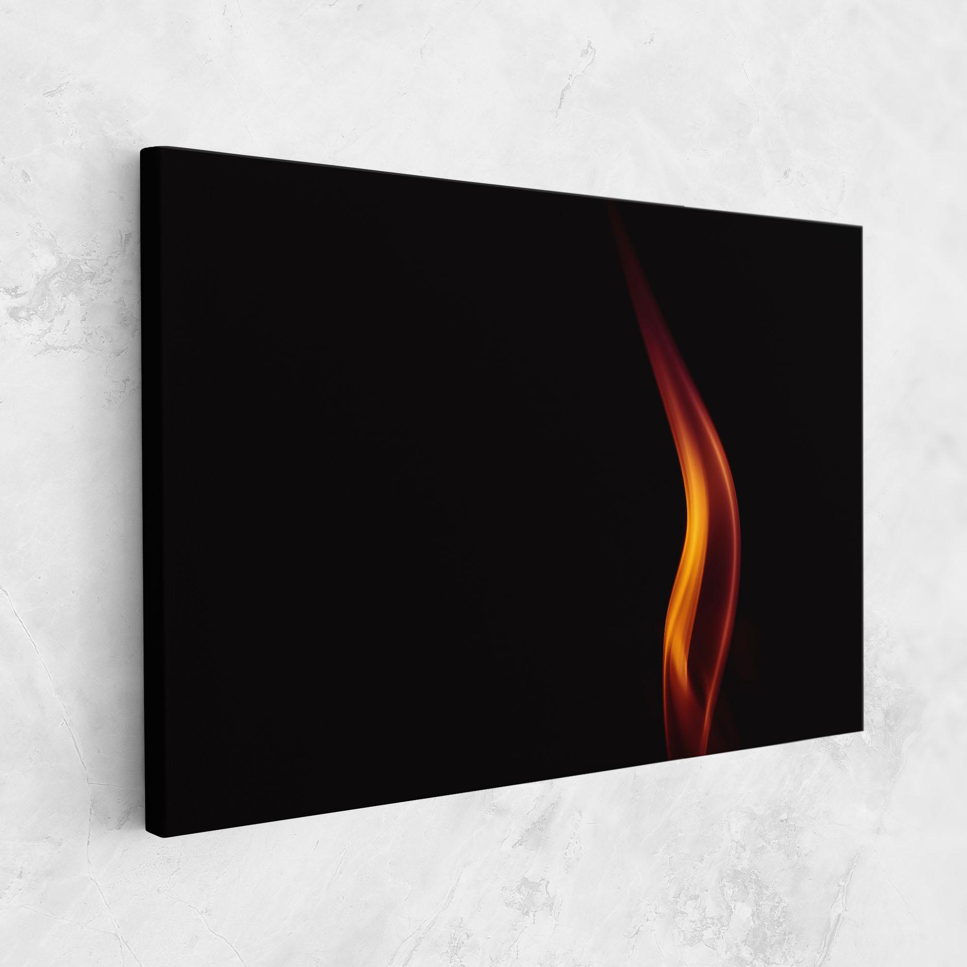 Leinwandbild Flame Relax mockup 1