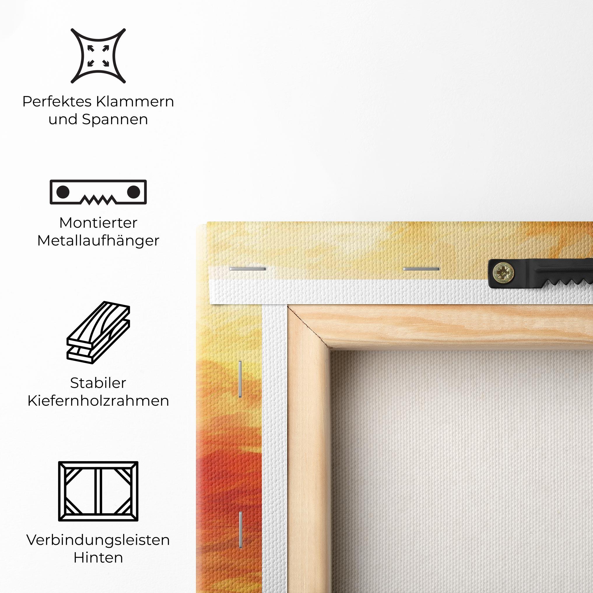 Leinwandbild Burning Sparkle mockup 5