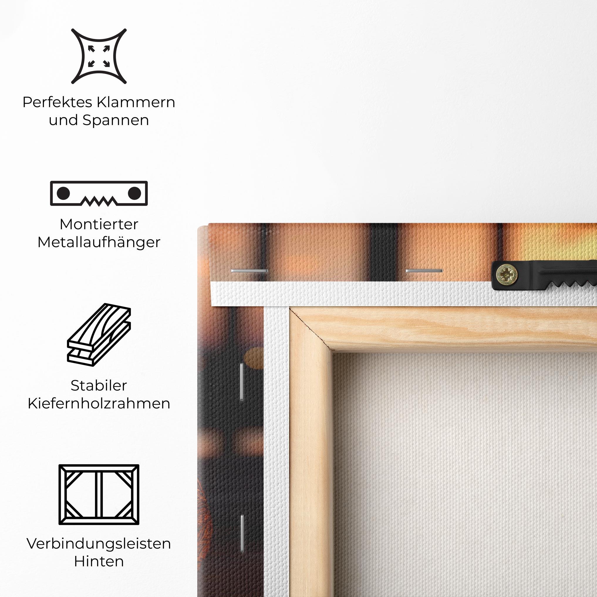 Leinwandbild Fire Bowl mockup 5