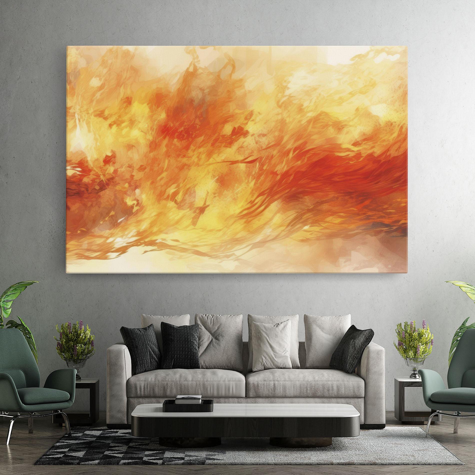 Leinwandbild Burning Sparkle mockup 7