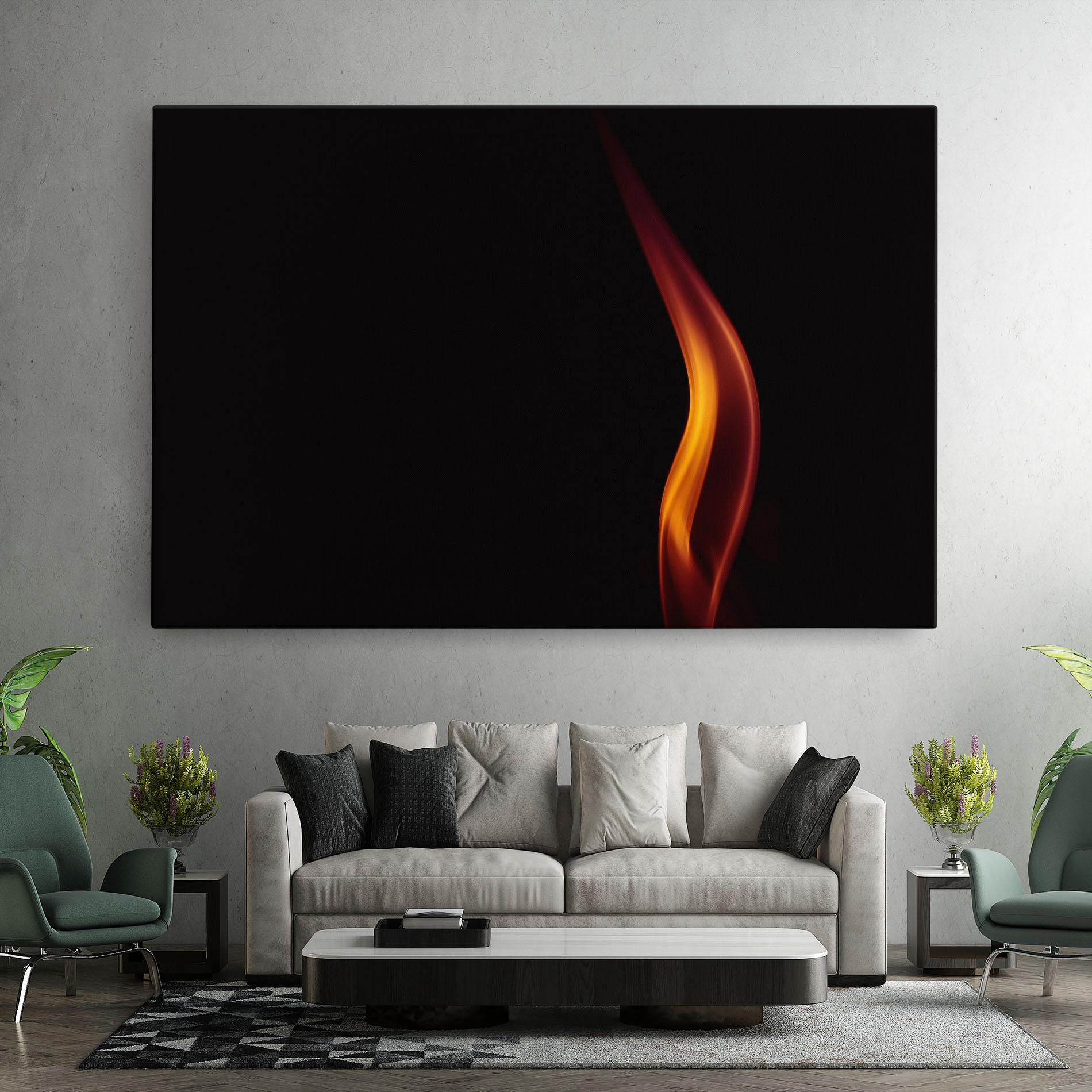 Leinwandbild Flame Relax mockup 7