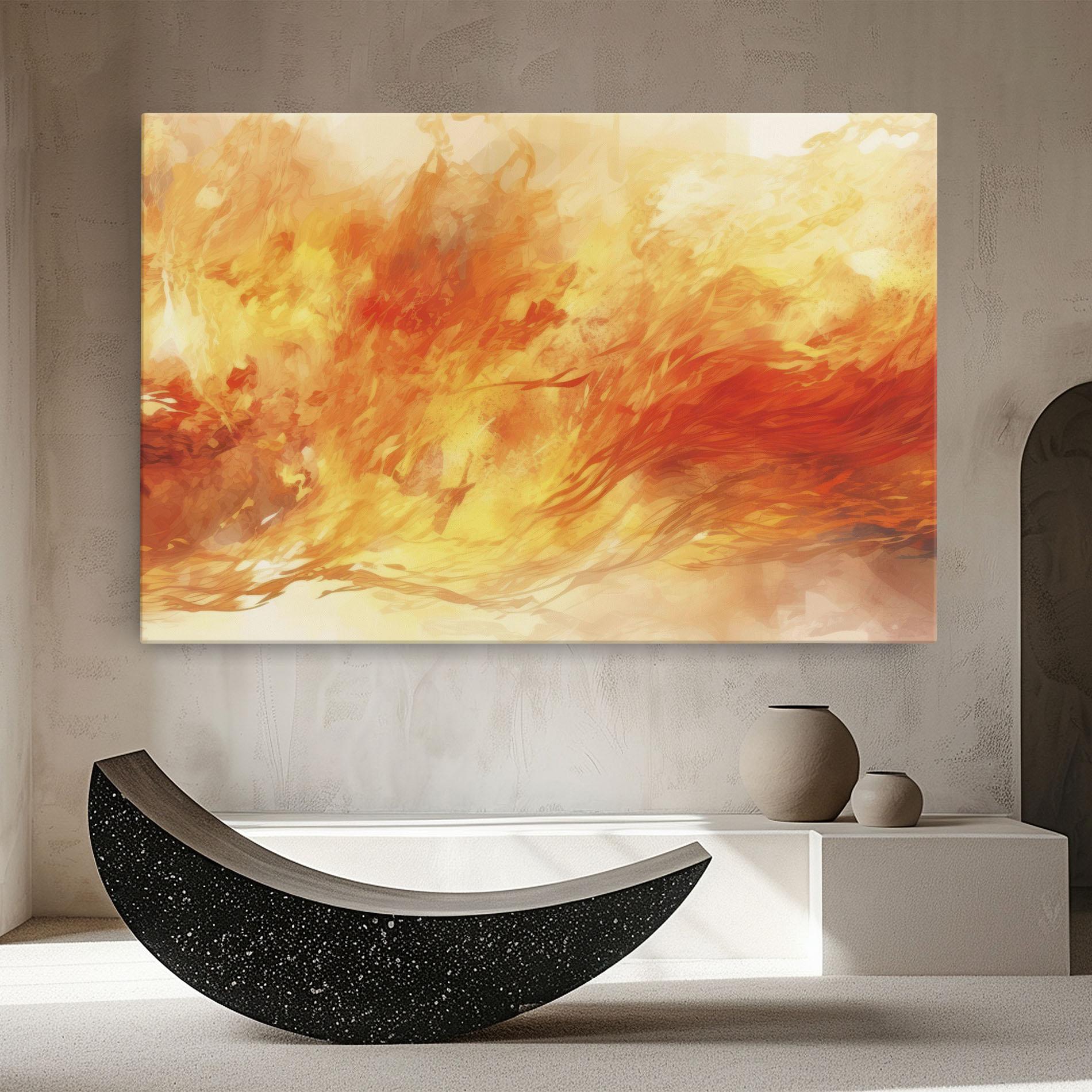 Leinwandbild Burning Sparkle mockup 8