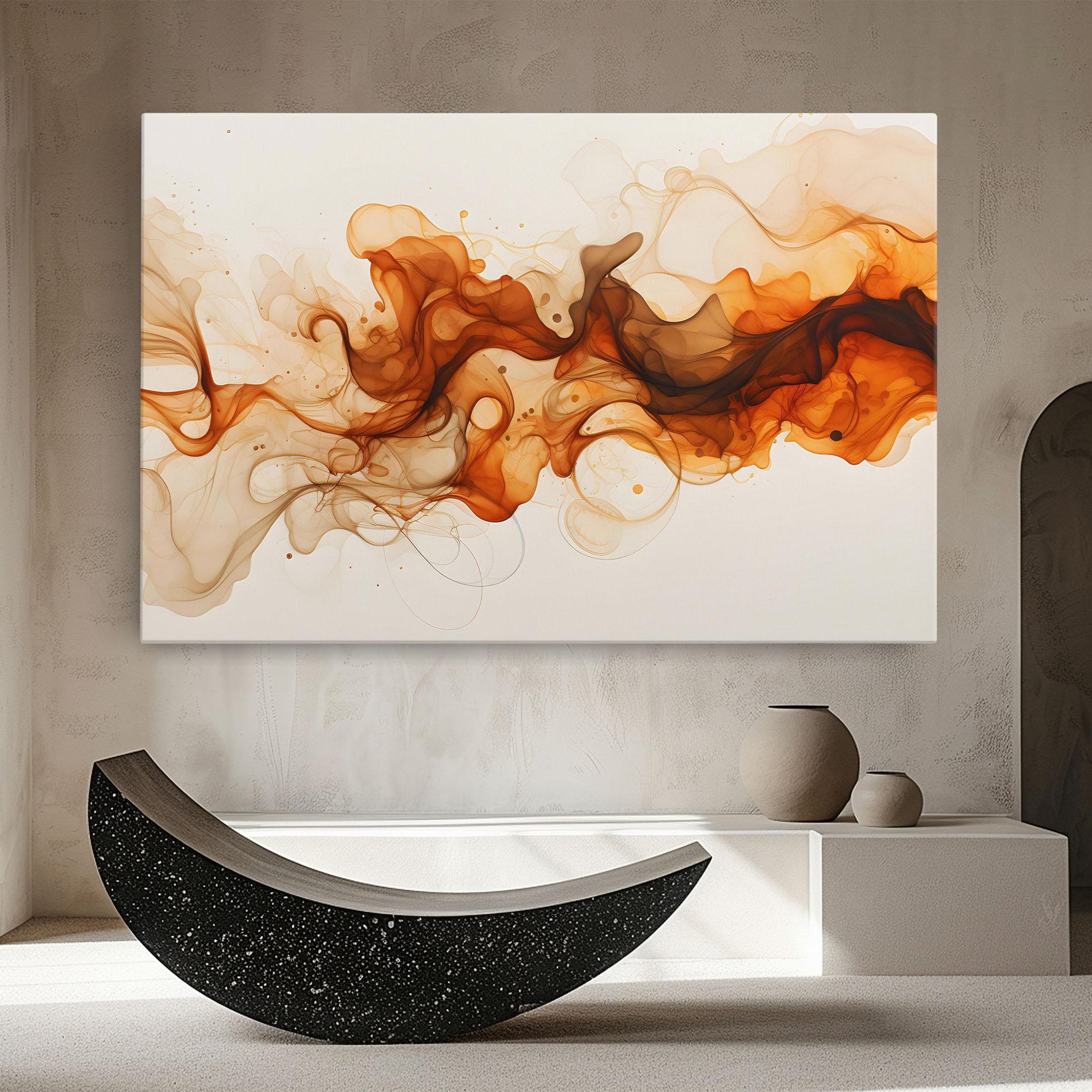 Leinwandbild Fire Aroma mockup 8