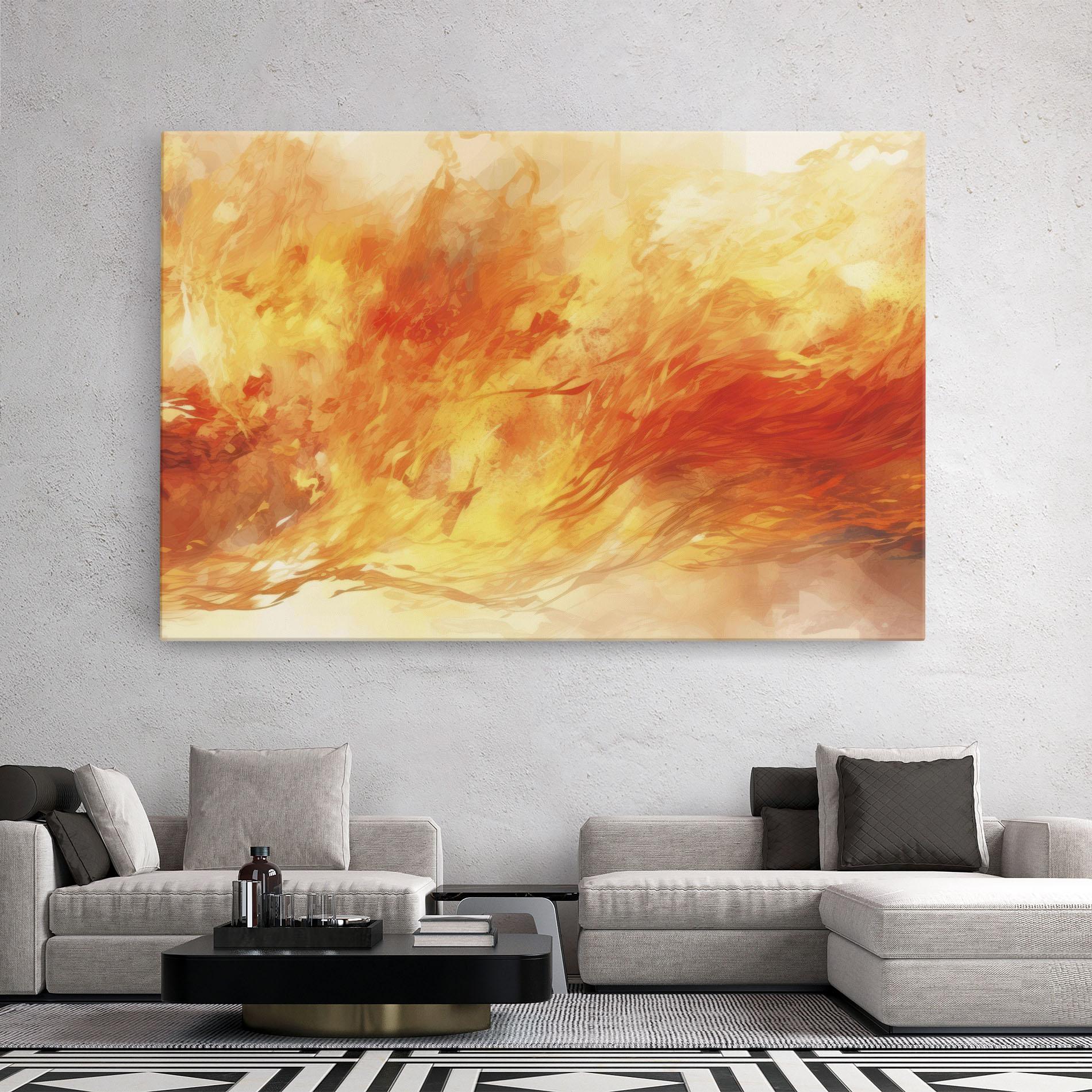 Leinwandbild Burning Sparkle mockup 2