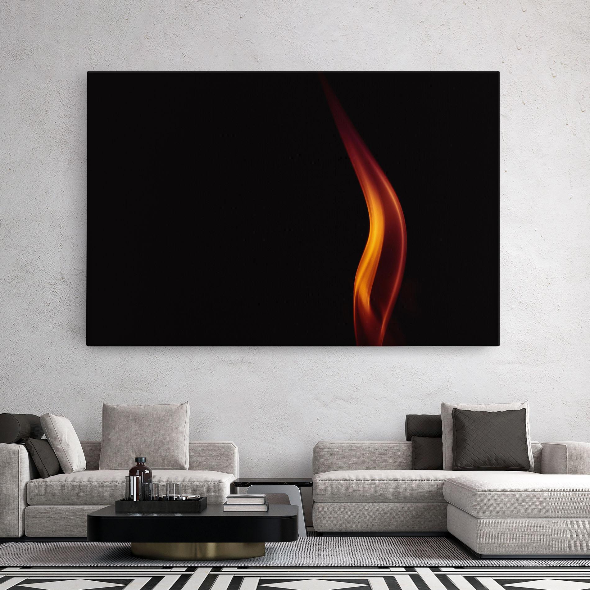 Leinwandbild Flame Relax mockup 2