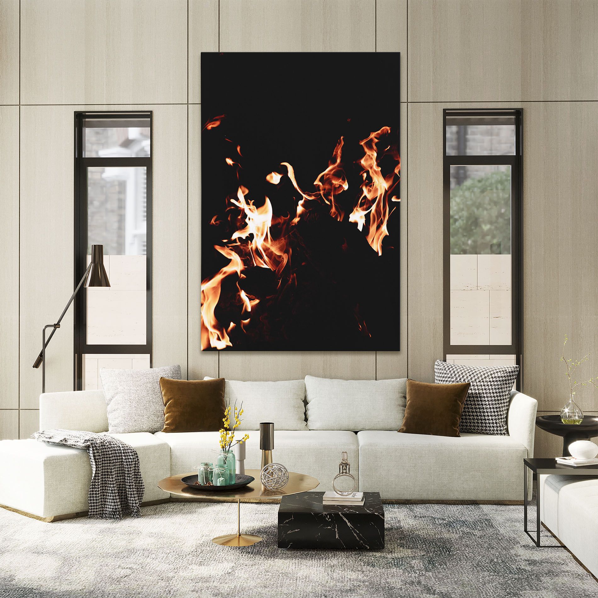 Red Grey Fire mockup 2