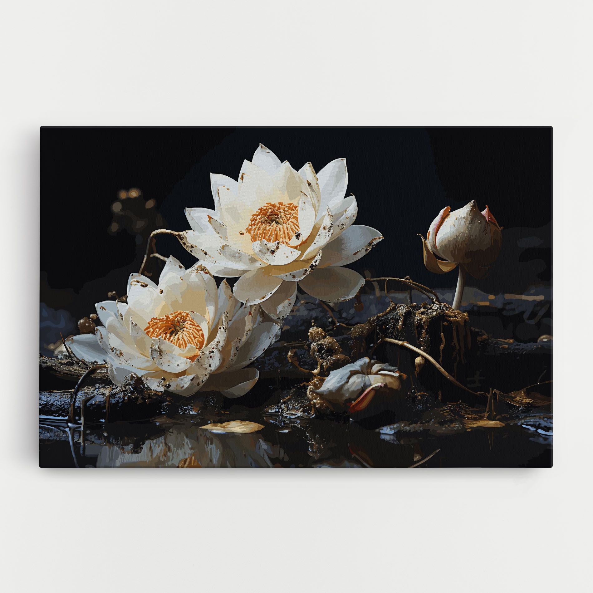 Beautiful White Nature mockup 0