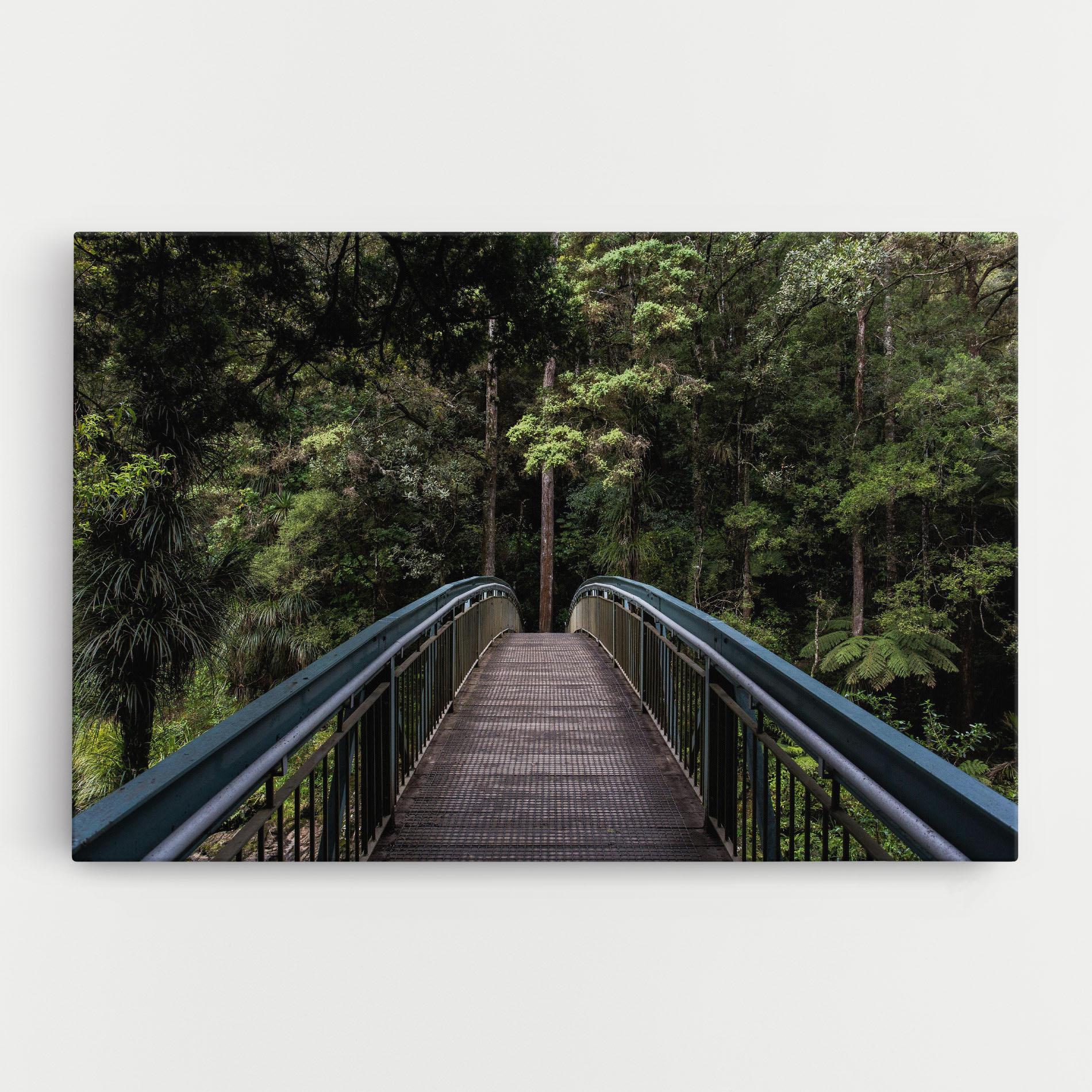 Leinwandbild Nature Bridge mockup 0