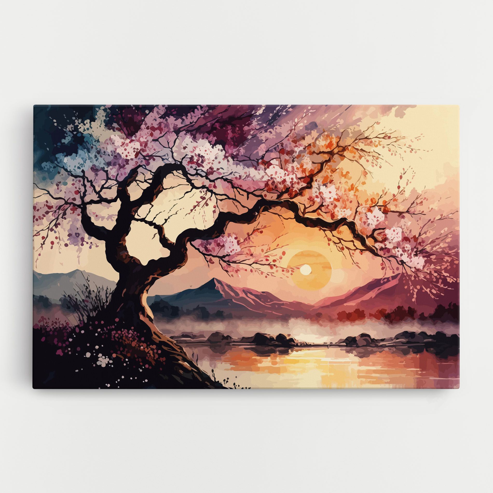 Pink Tree Nature mockup 0