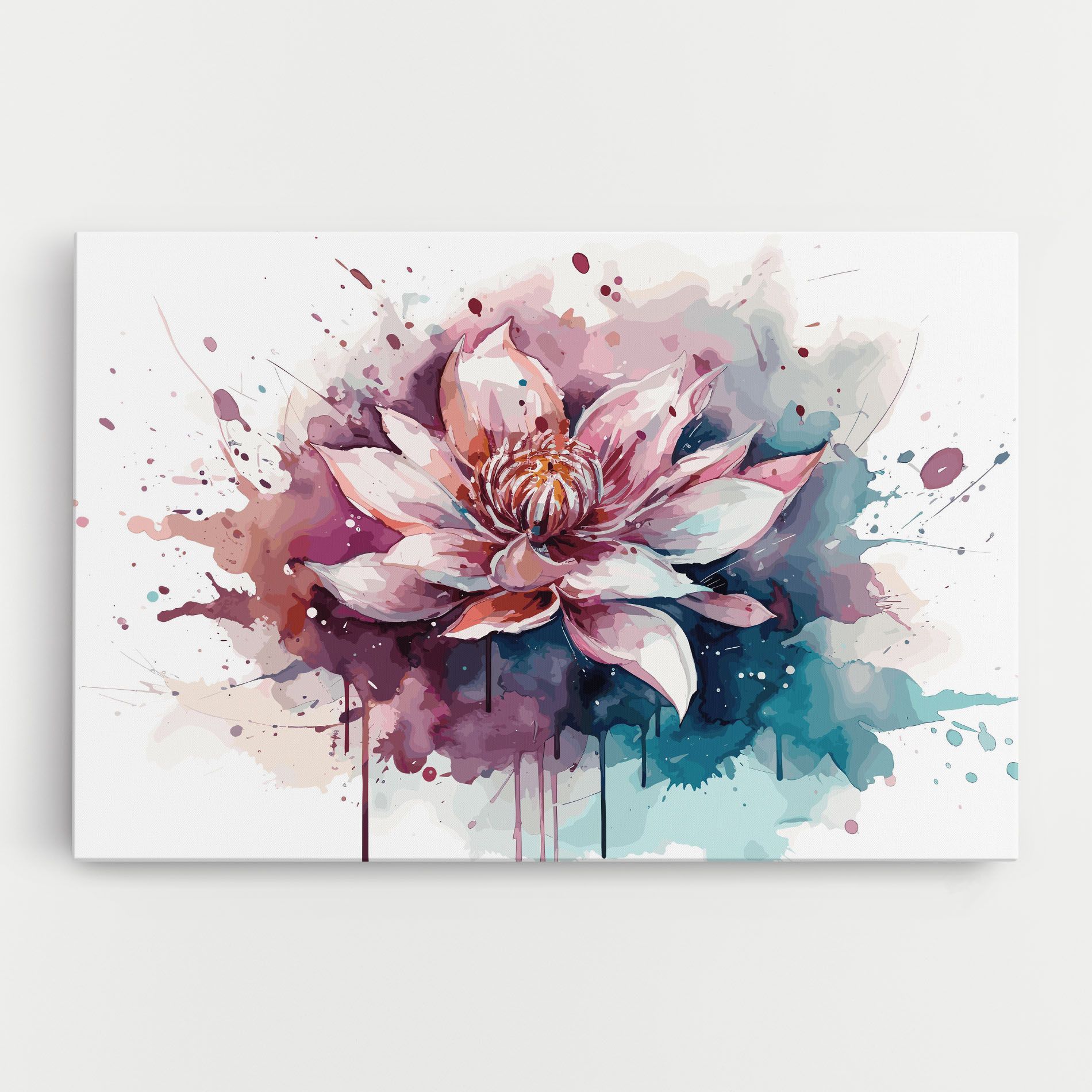 Pretty Pink Lotus Art mockup 0