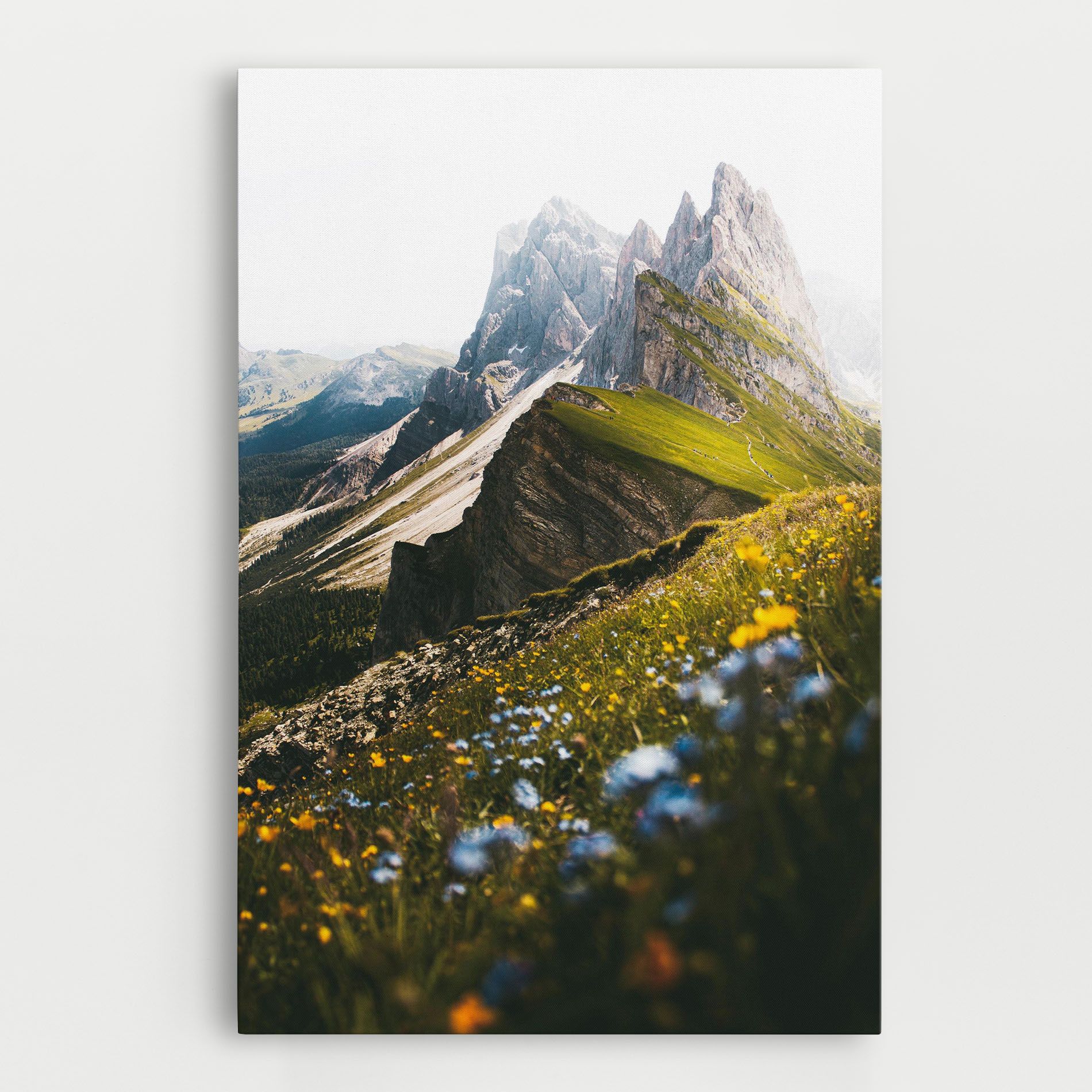 Foggy Mountain View mockup 0
