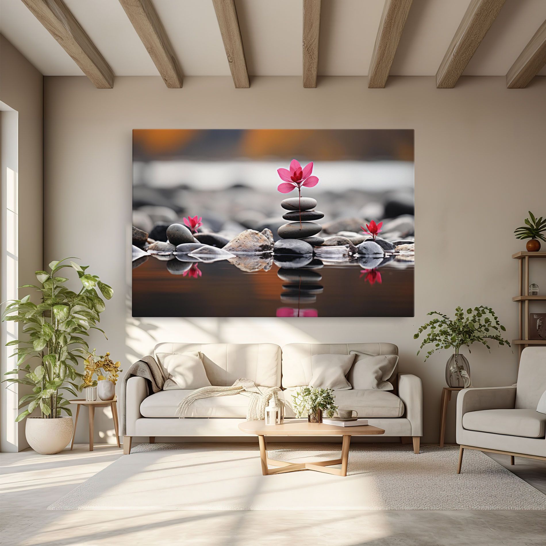 Grey Rocks Flower mockup 6