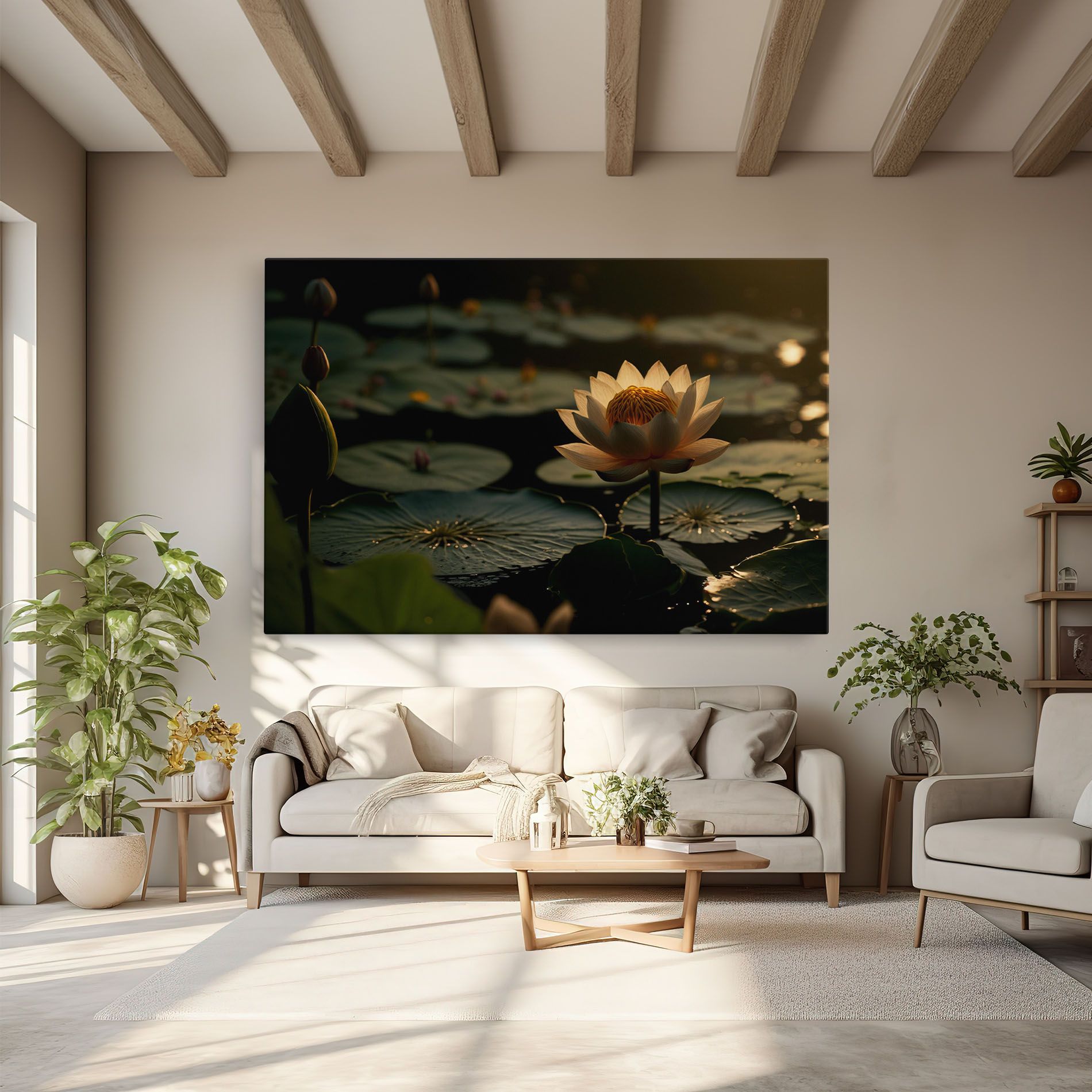 Shot Beautiful Lotus mockup 6